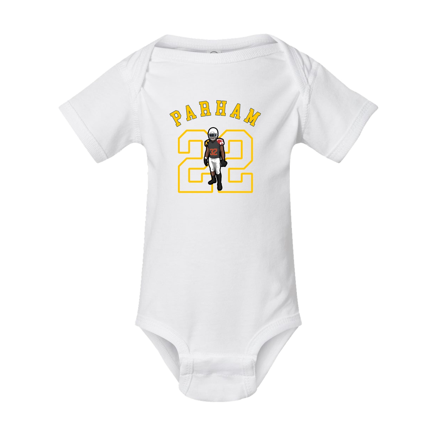 Baby Onesie — Shirsey Arch in White