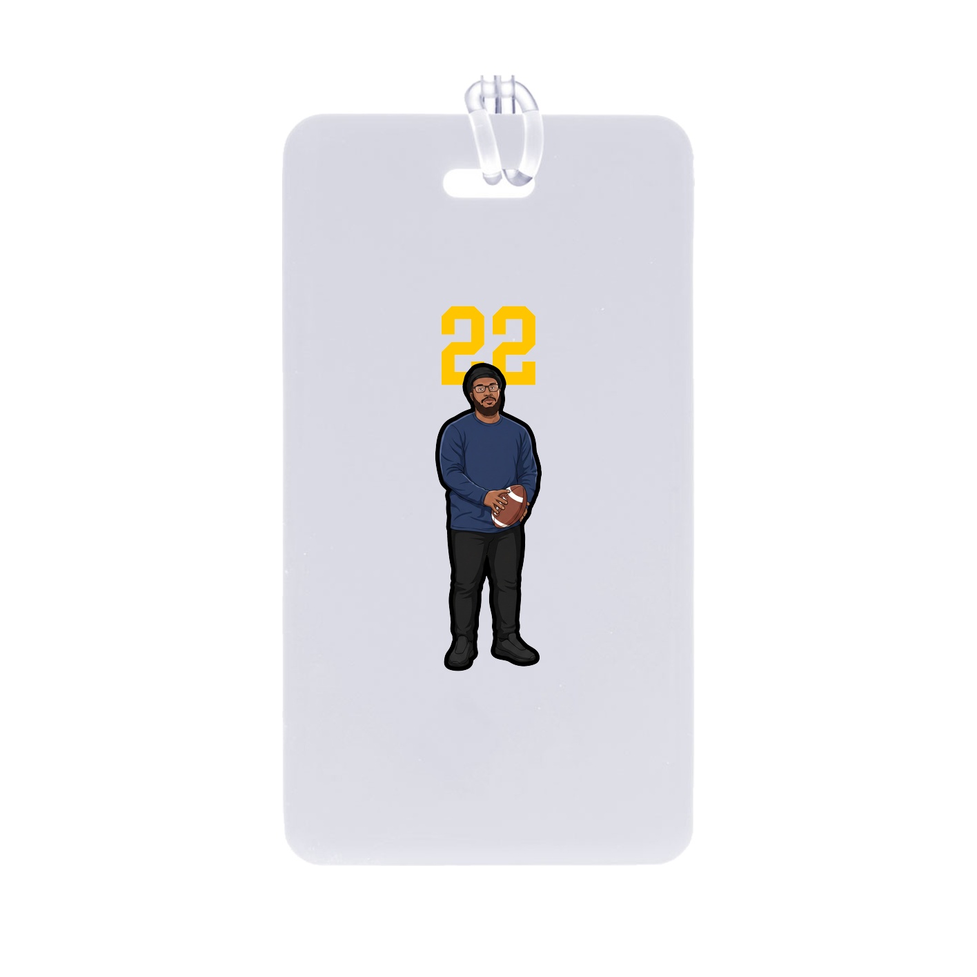 Bag Tag — Number Top in Classic
