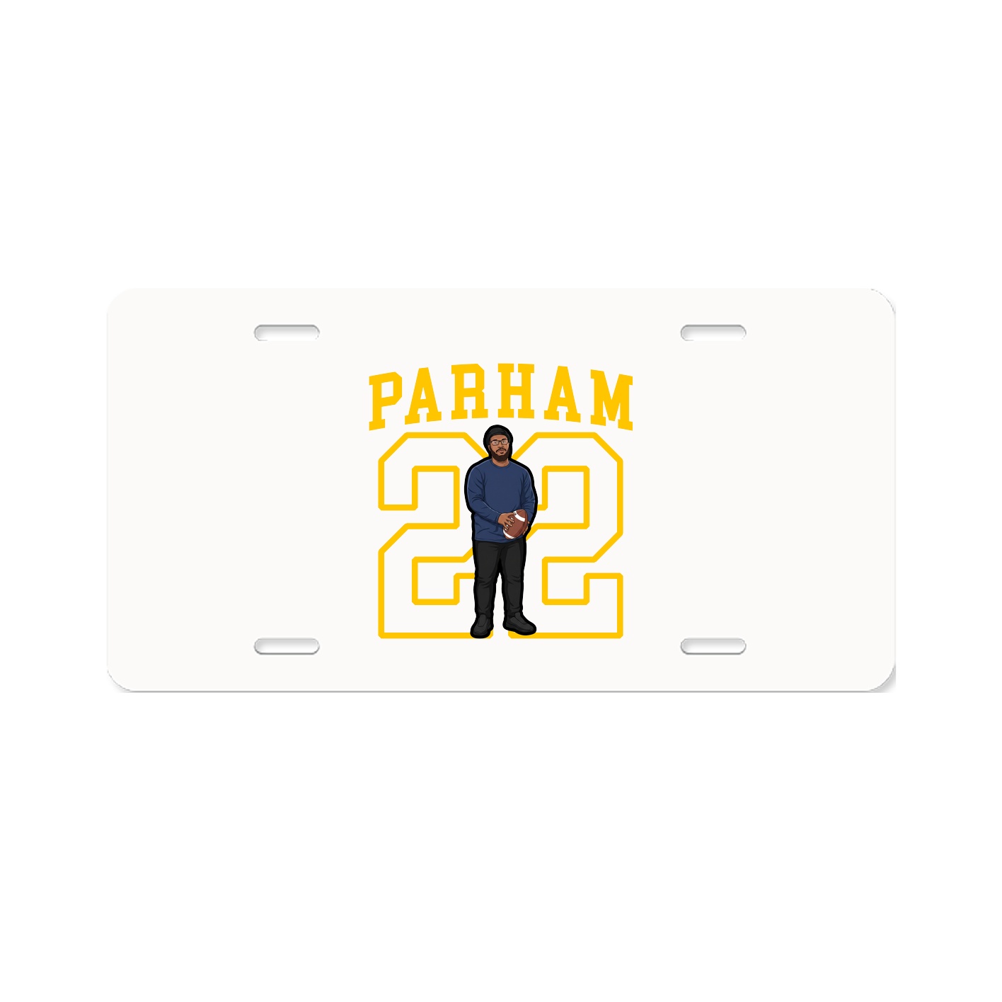 License Plate — Shirsey in Classic