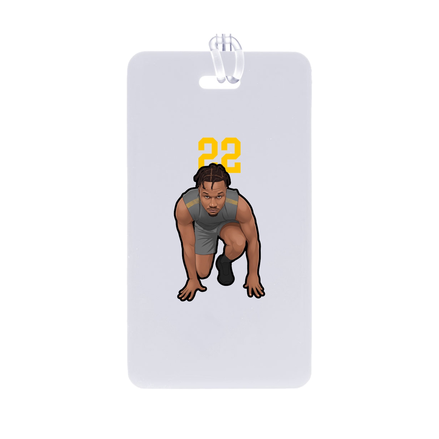 Bag Tag — Number Top in Classic