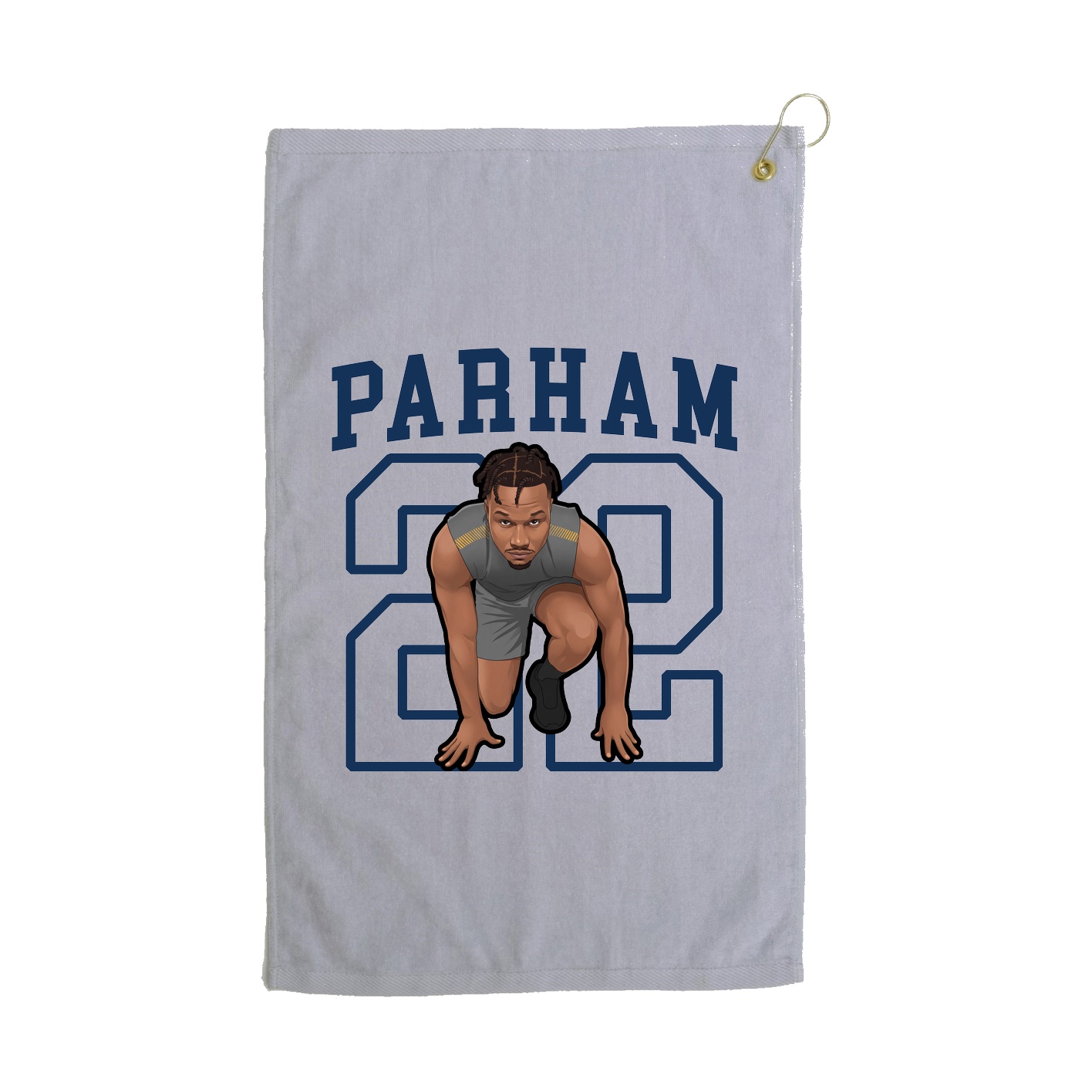 Golf Towel — Shirsey in Grey