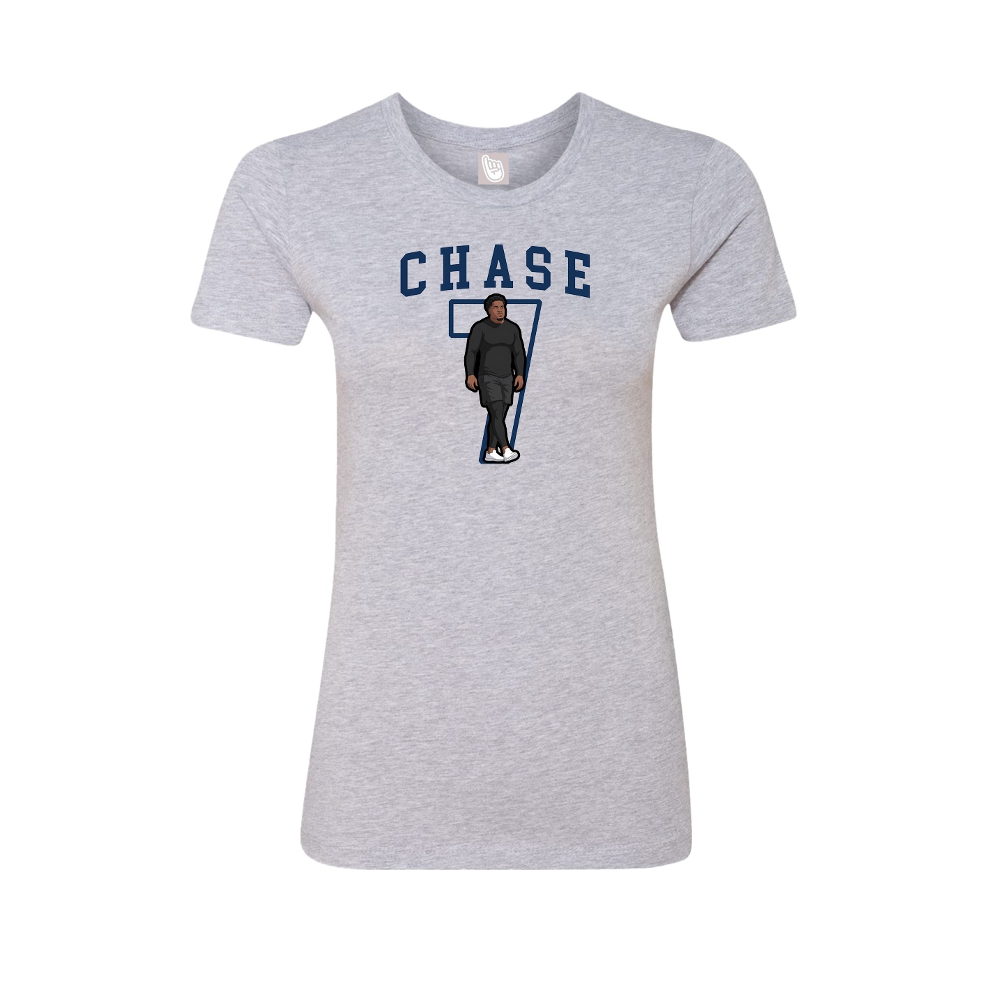 Fitted Women's Tee — Shirsey in Grey