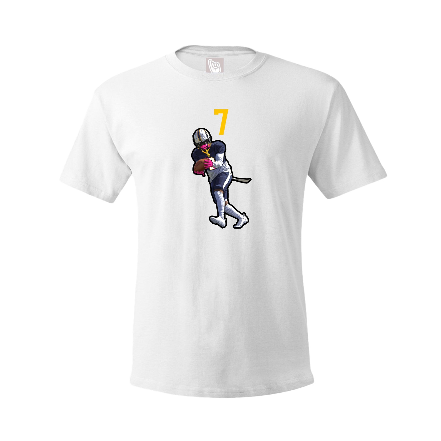 Tee — Number Top in White