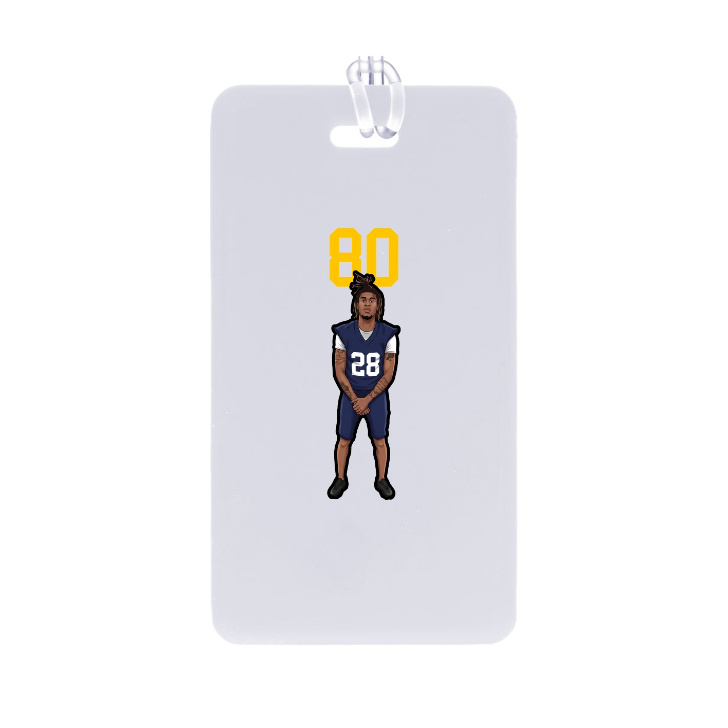 Bag Tag — Number Top in Classic