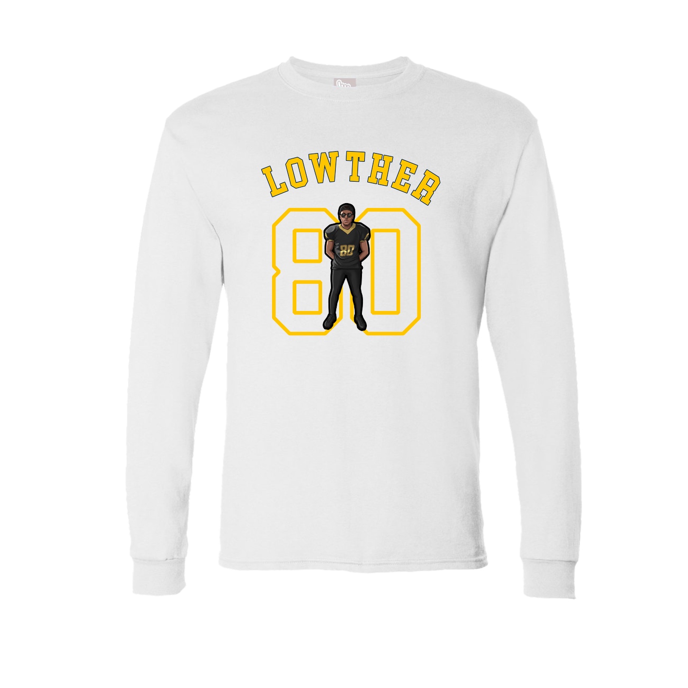 Long Sleeve Tee — Shirsey Arch in White