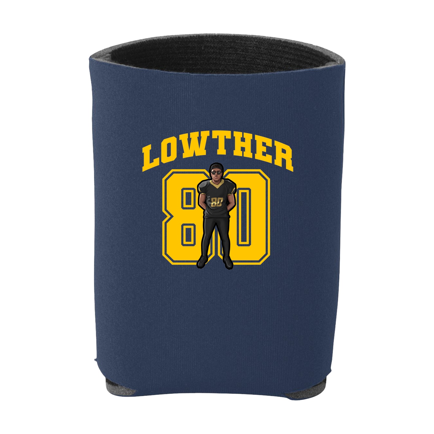 Can Holder — Number in Navy