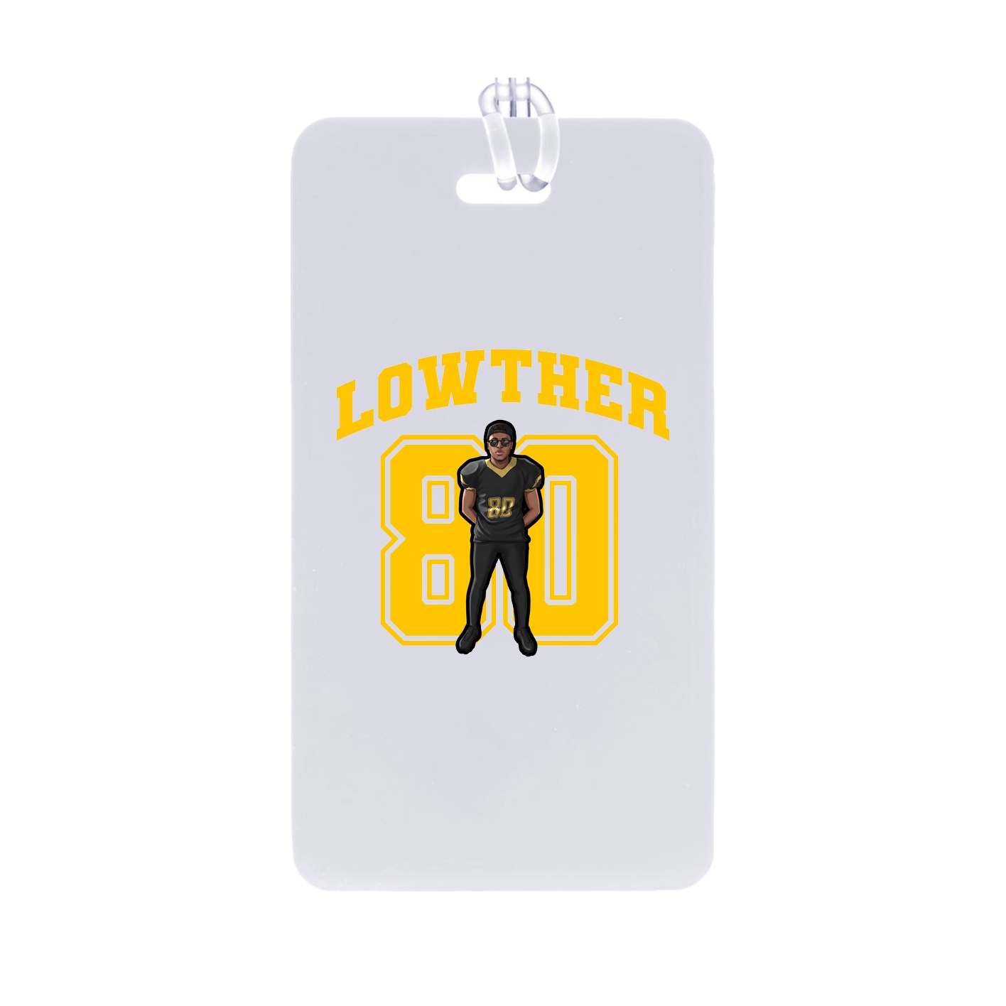 Bag Tag — Number in Classic
