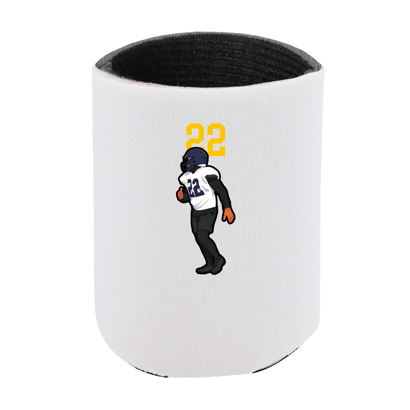 Can Holder — Number Top in White