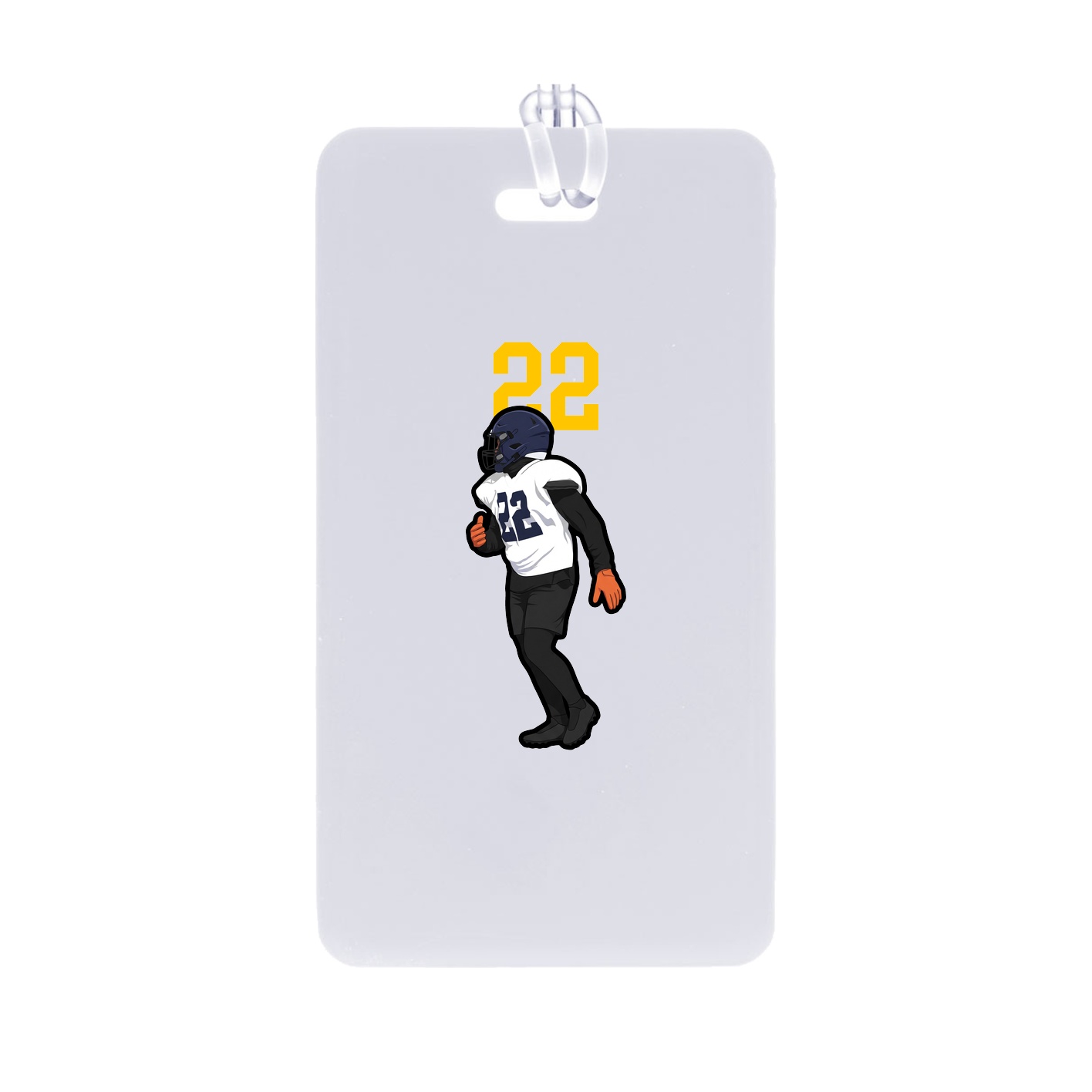 Bag Tag — Number Top in Classic