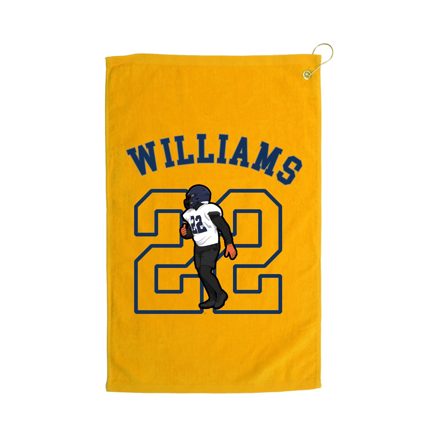 Golf Towel — Shirsey Arch in Gold
