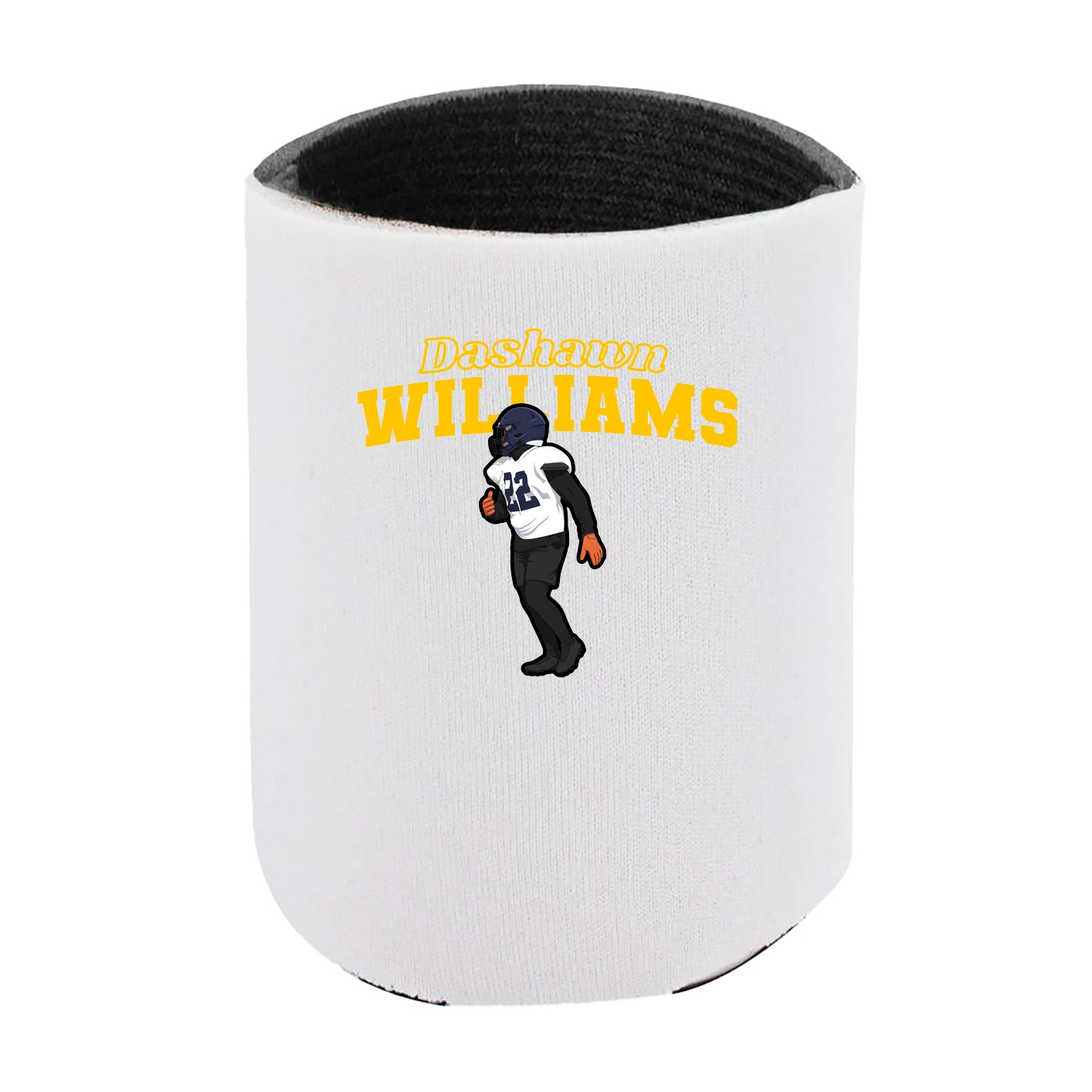 Can Holder — Name Arch in White