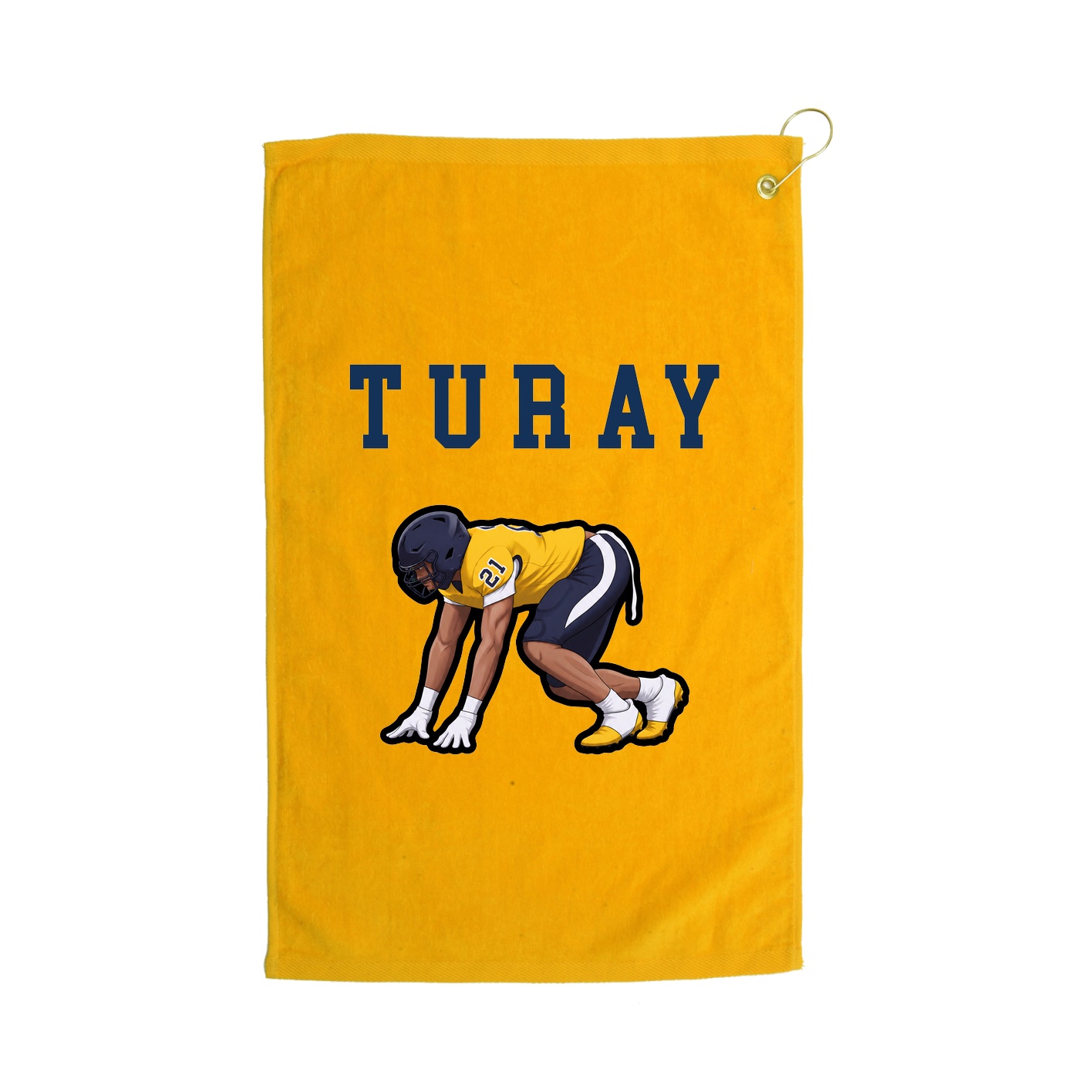 Golf Towel — Shirsey in Gold