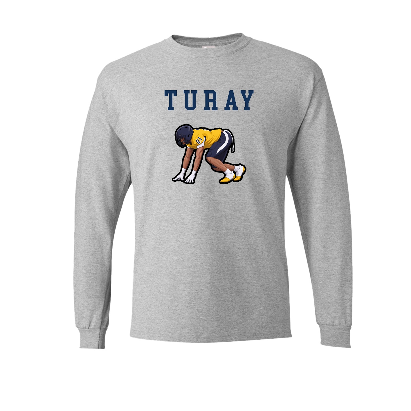 Long Sleeve Tee — Shirsey in Grey