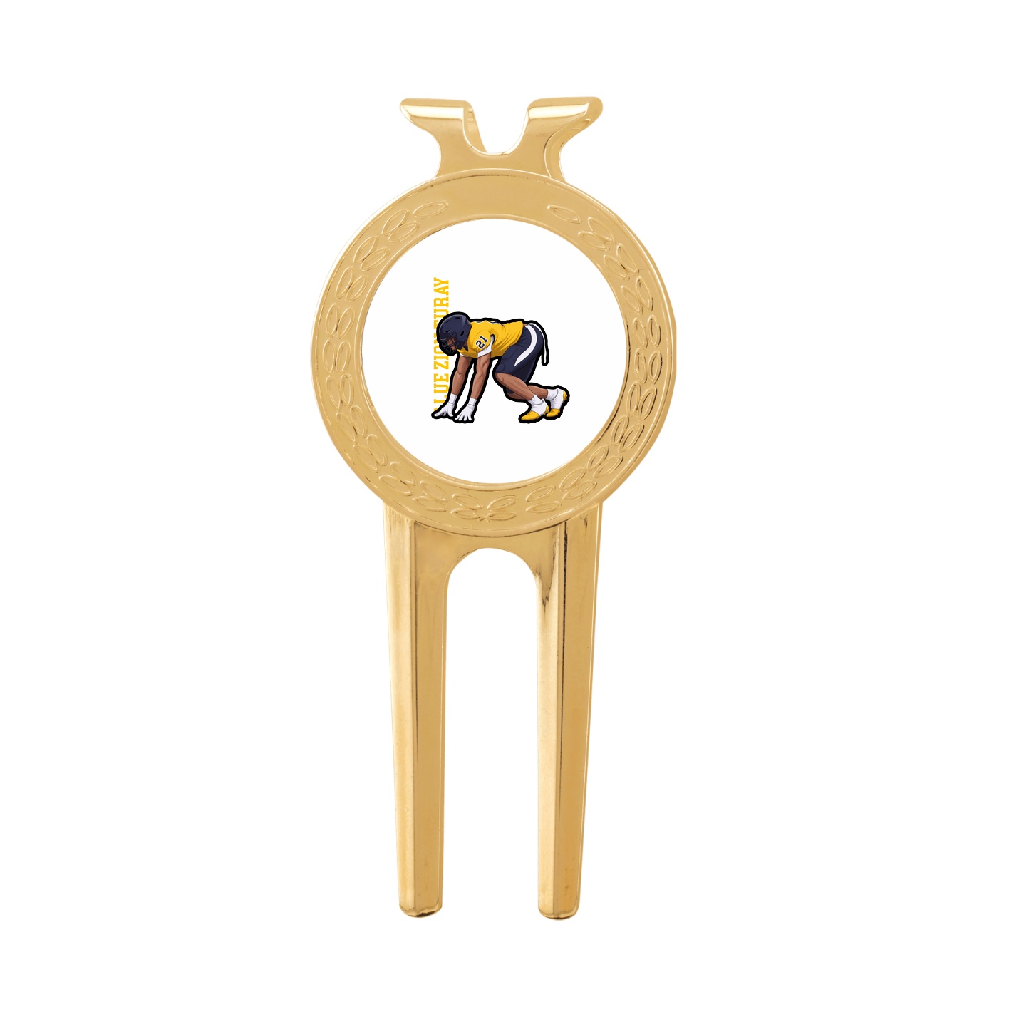 Divot Tool with Ball Marker — Name Vertical in Classic