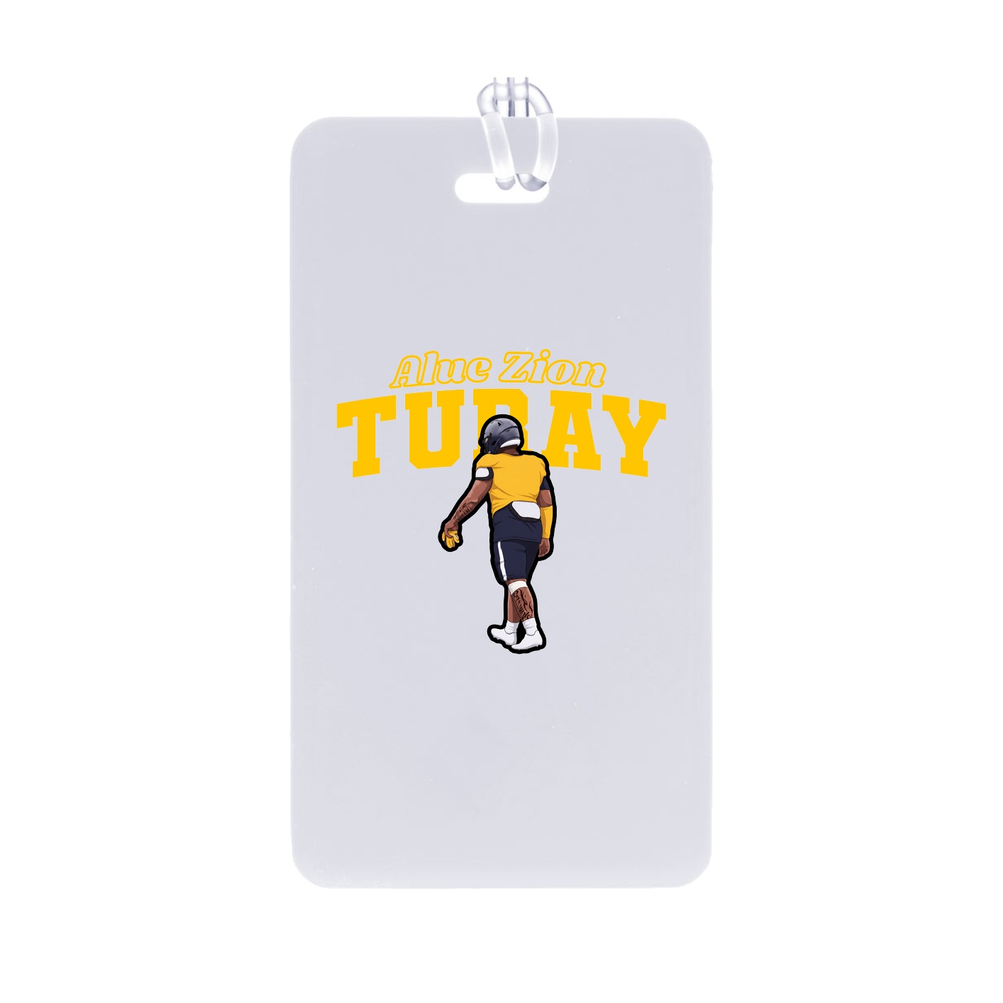 Bag Tag — Name Arch in Classic