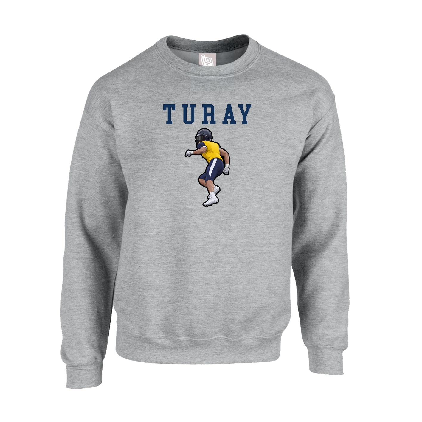 Fleece Crew — Shirsey in Grey