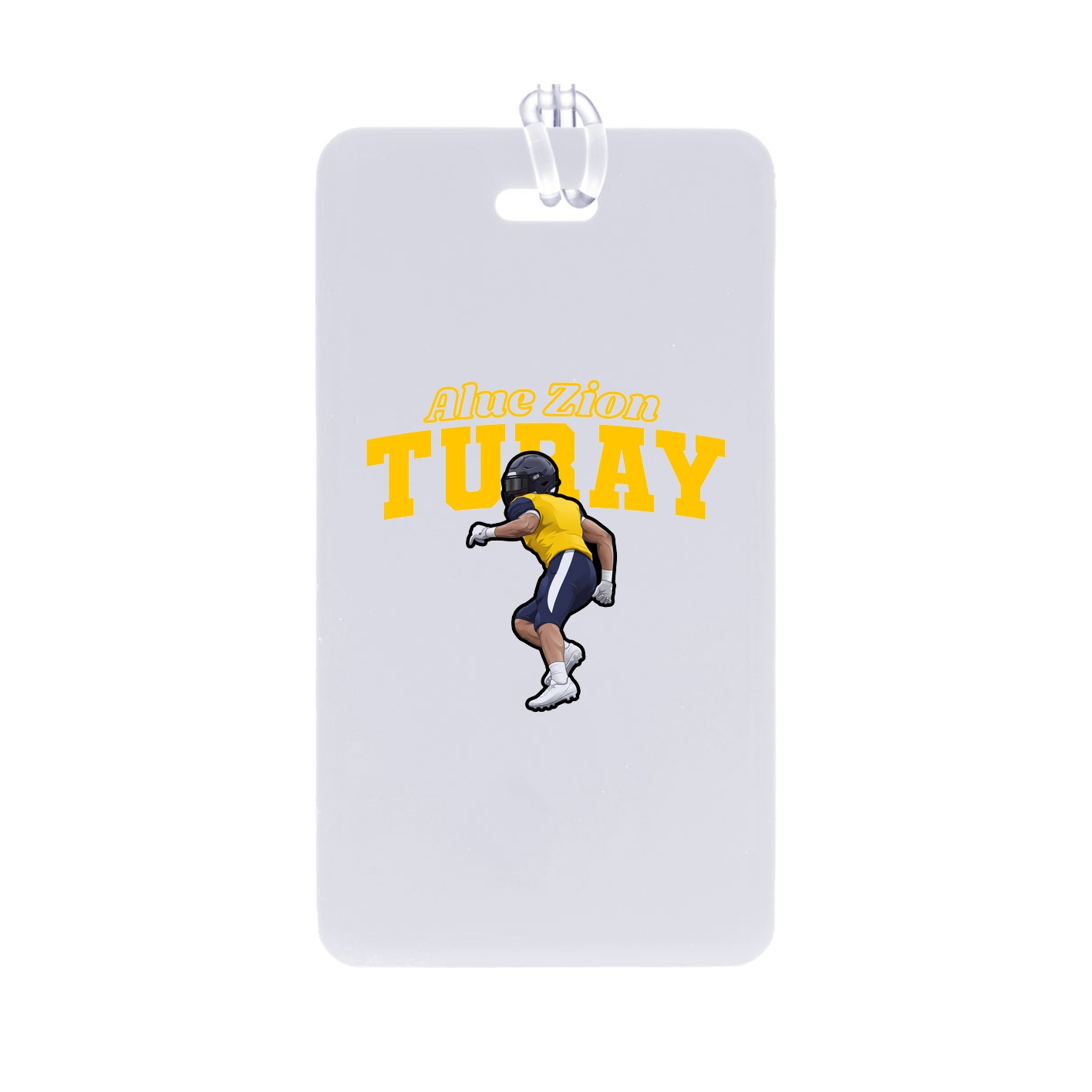 Bag Tag — Name Arch in Classic