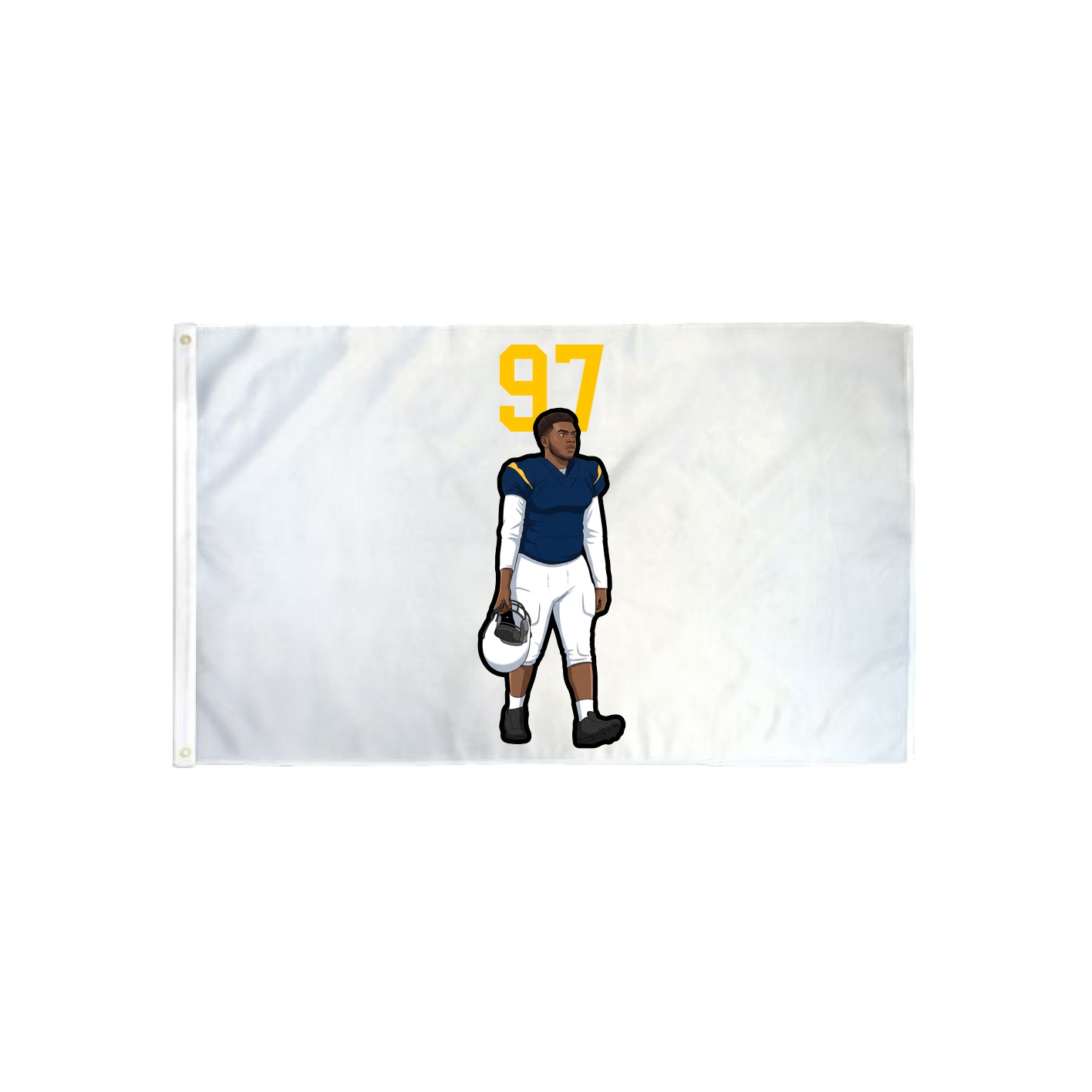 3x5 Flag — Number Top in Classic
