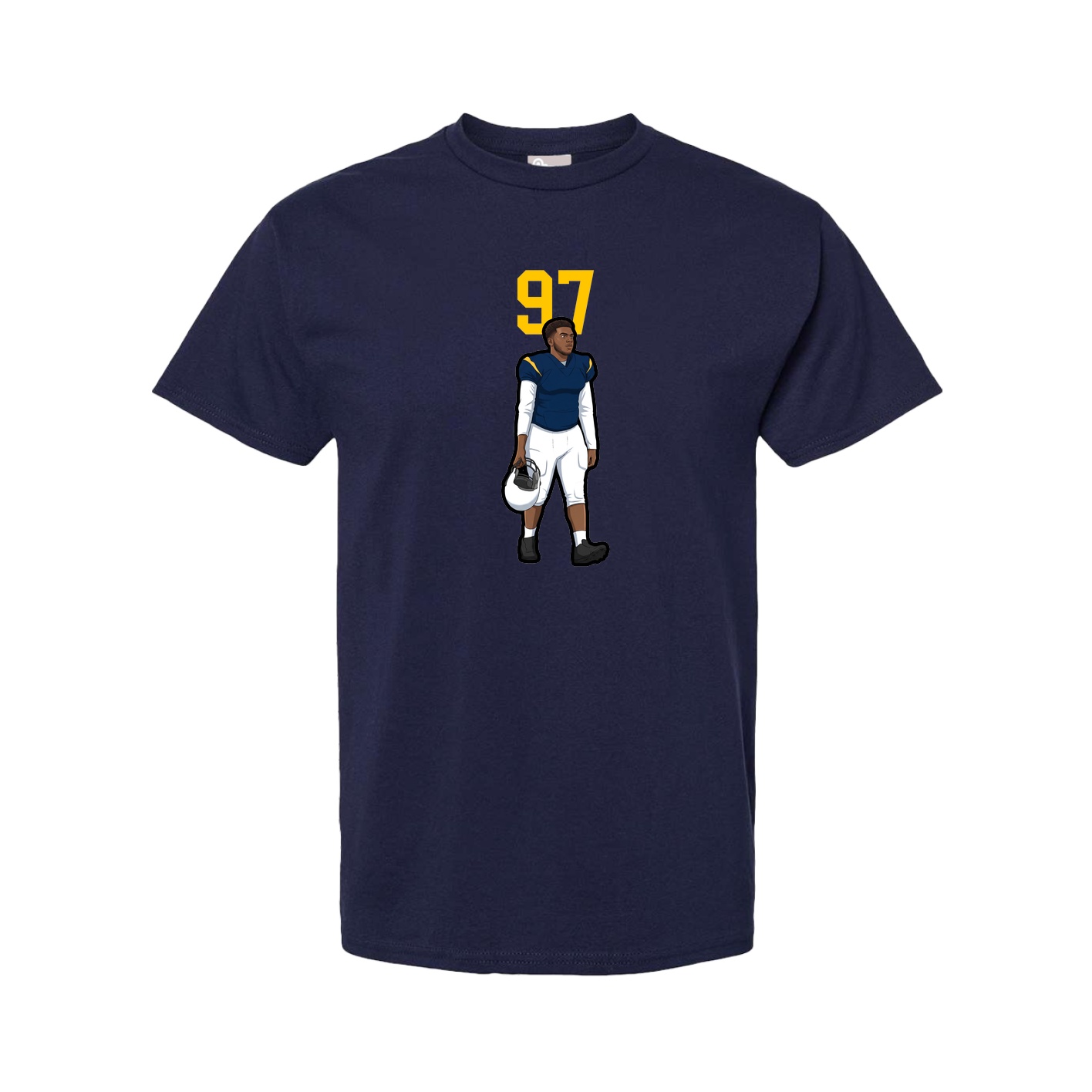 Tee — Number Top in Navy