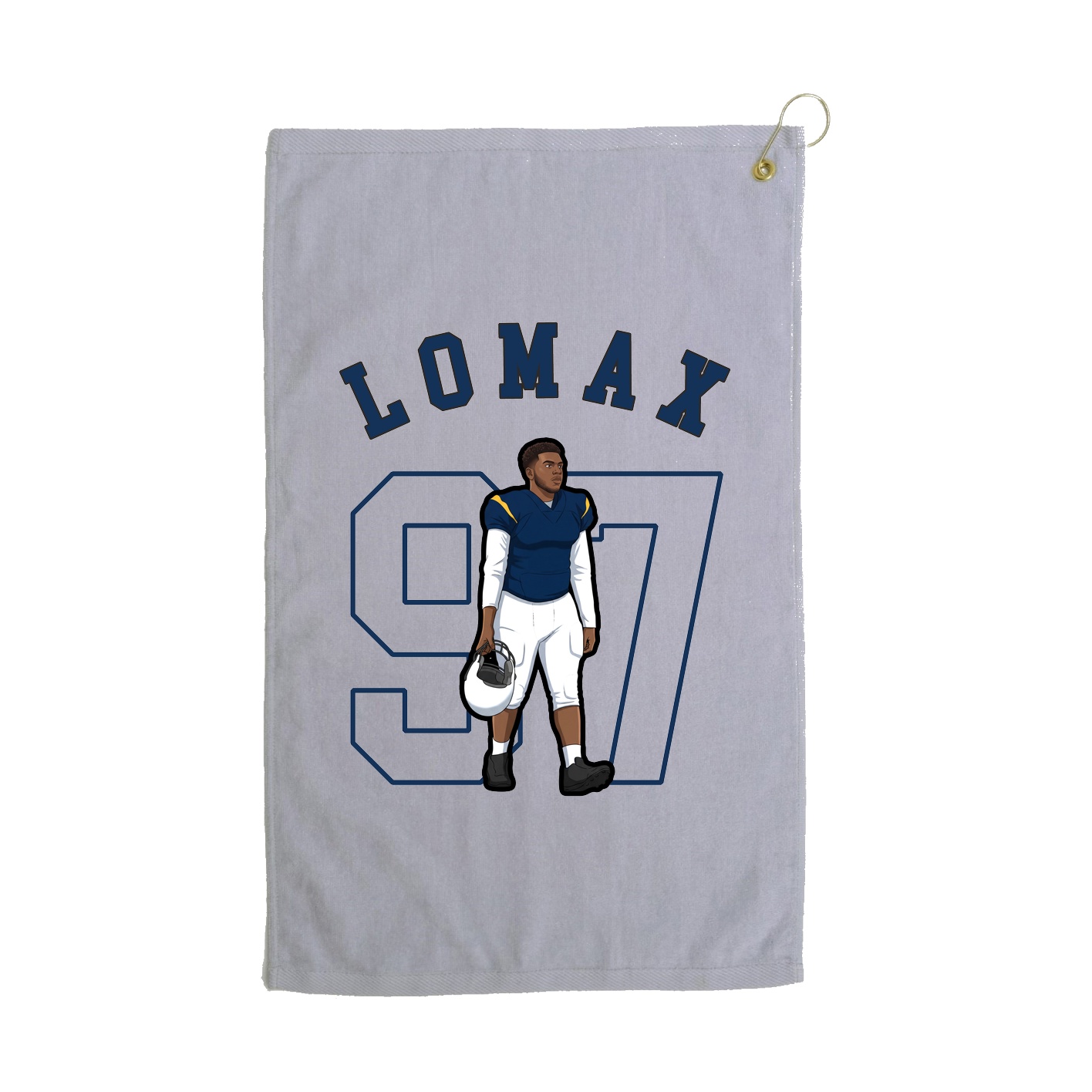 Golf Towel — Shirsey Arch in Grey