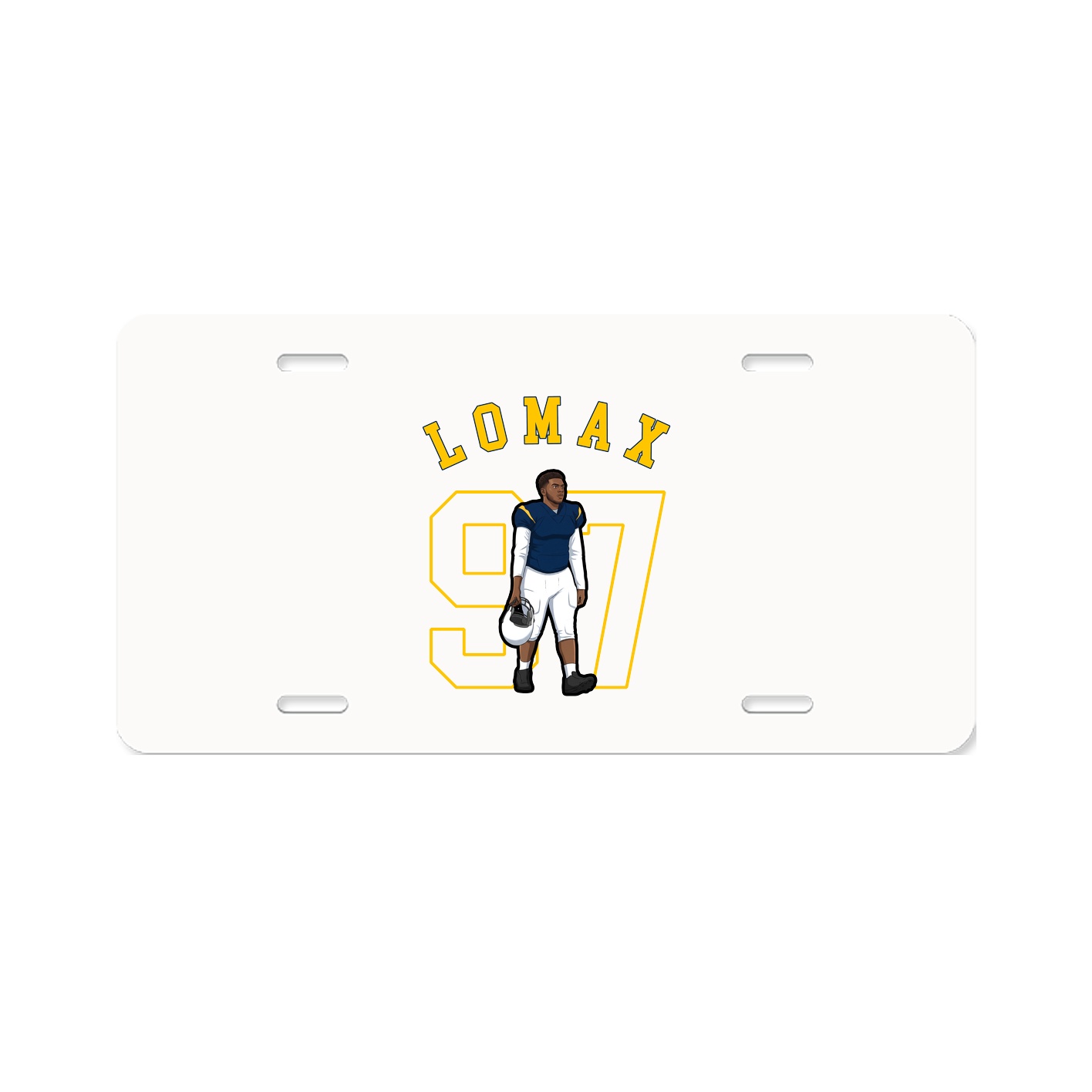 License Plate — Shirsey Arch in Classic