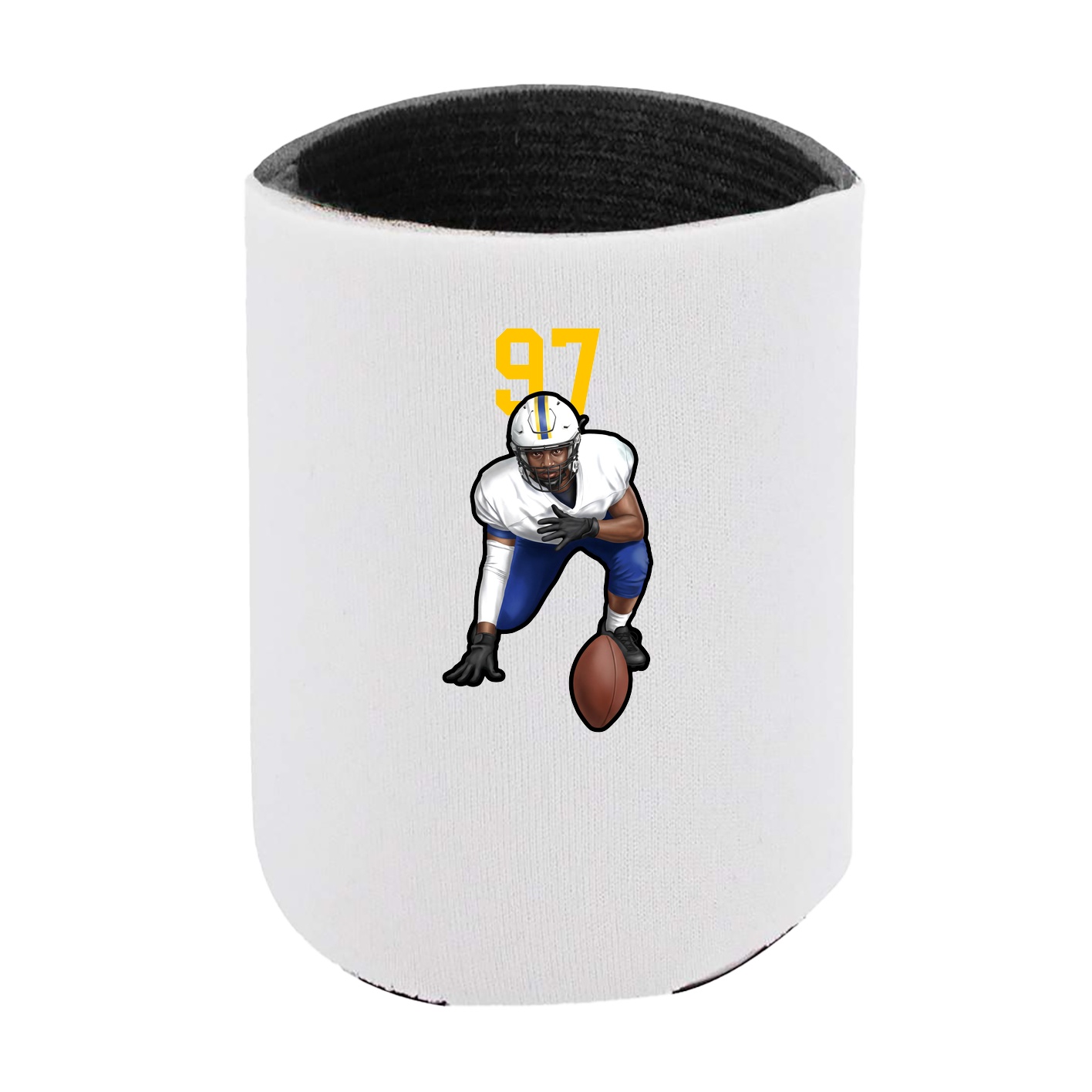 Can Holder — Number Top in White