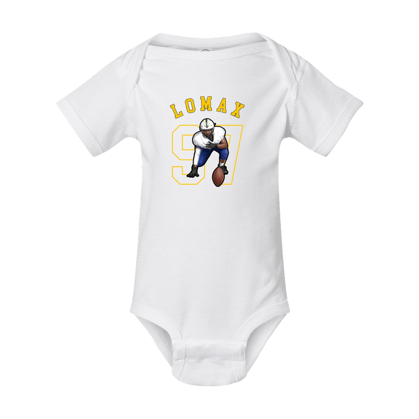 Baby Onesie — Shirsey Arch in White
