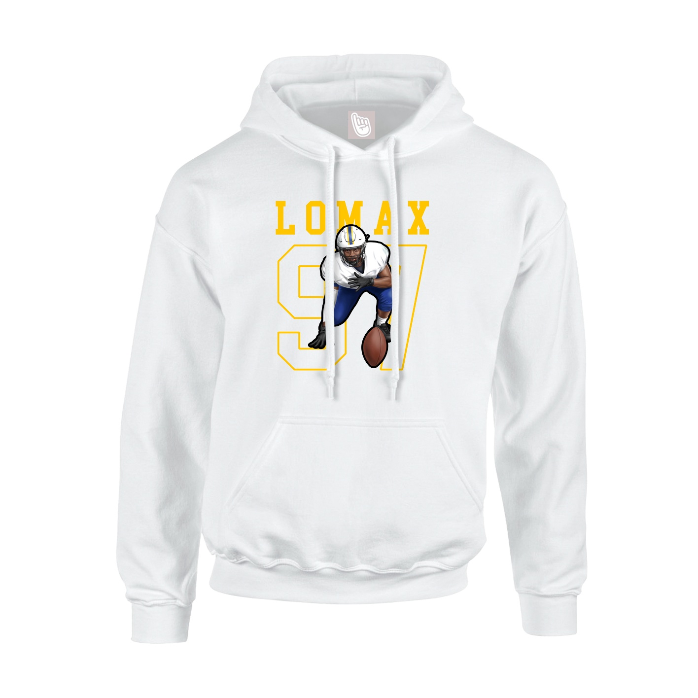 Youth Hoodie — Shirsey in White