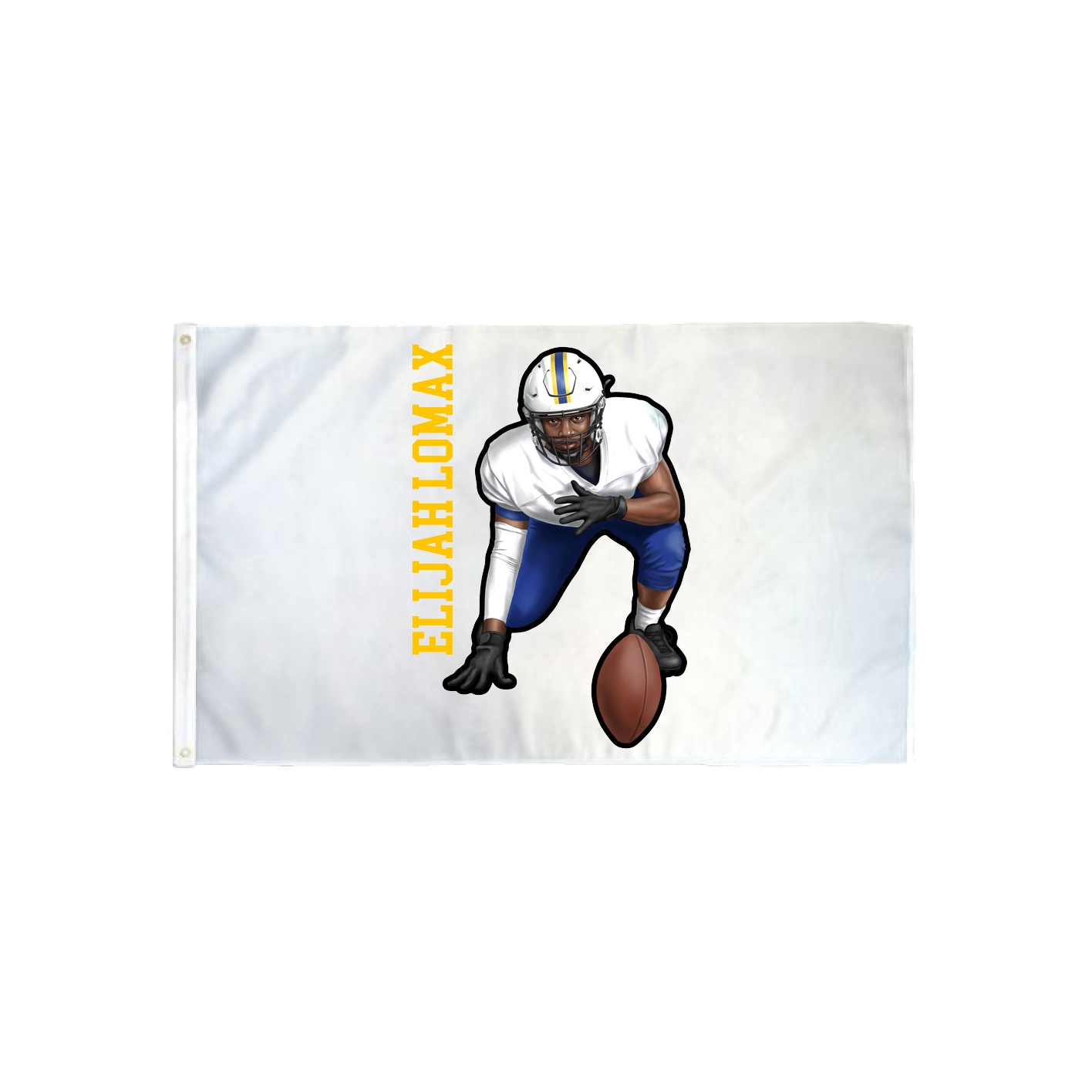 3x5 Flag — Name Vertical in Classic