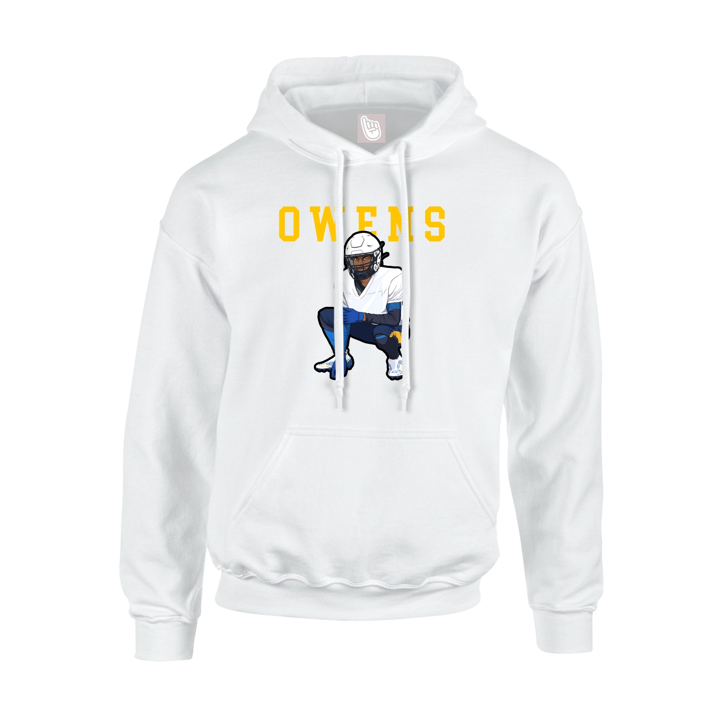 Hoodie — Shirsey in White