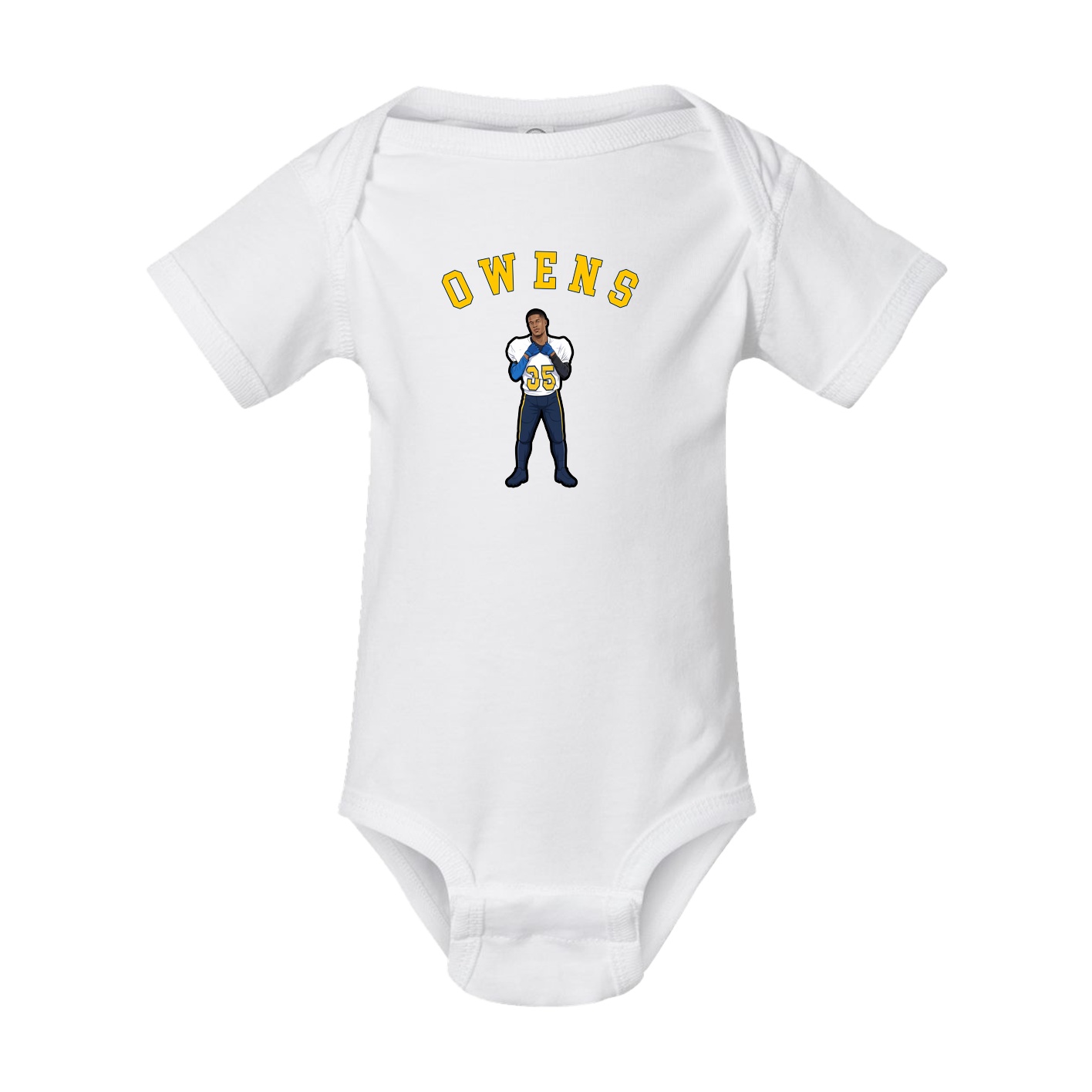 Baby Onesie — Shirsey Arch in White