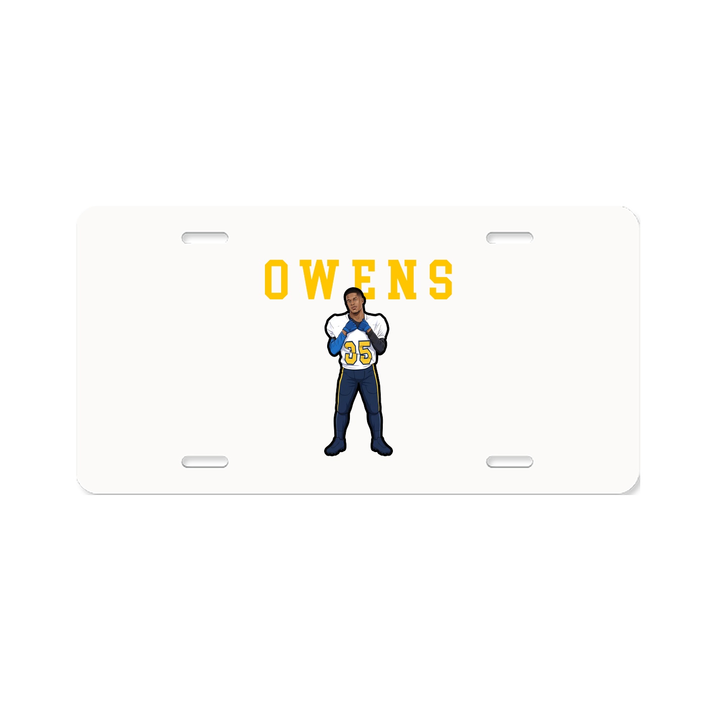 License Plate — Shirsey in Classic