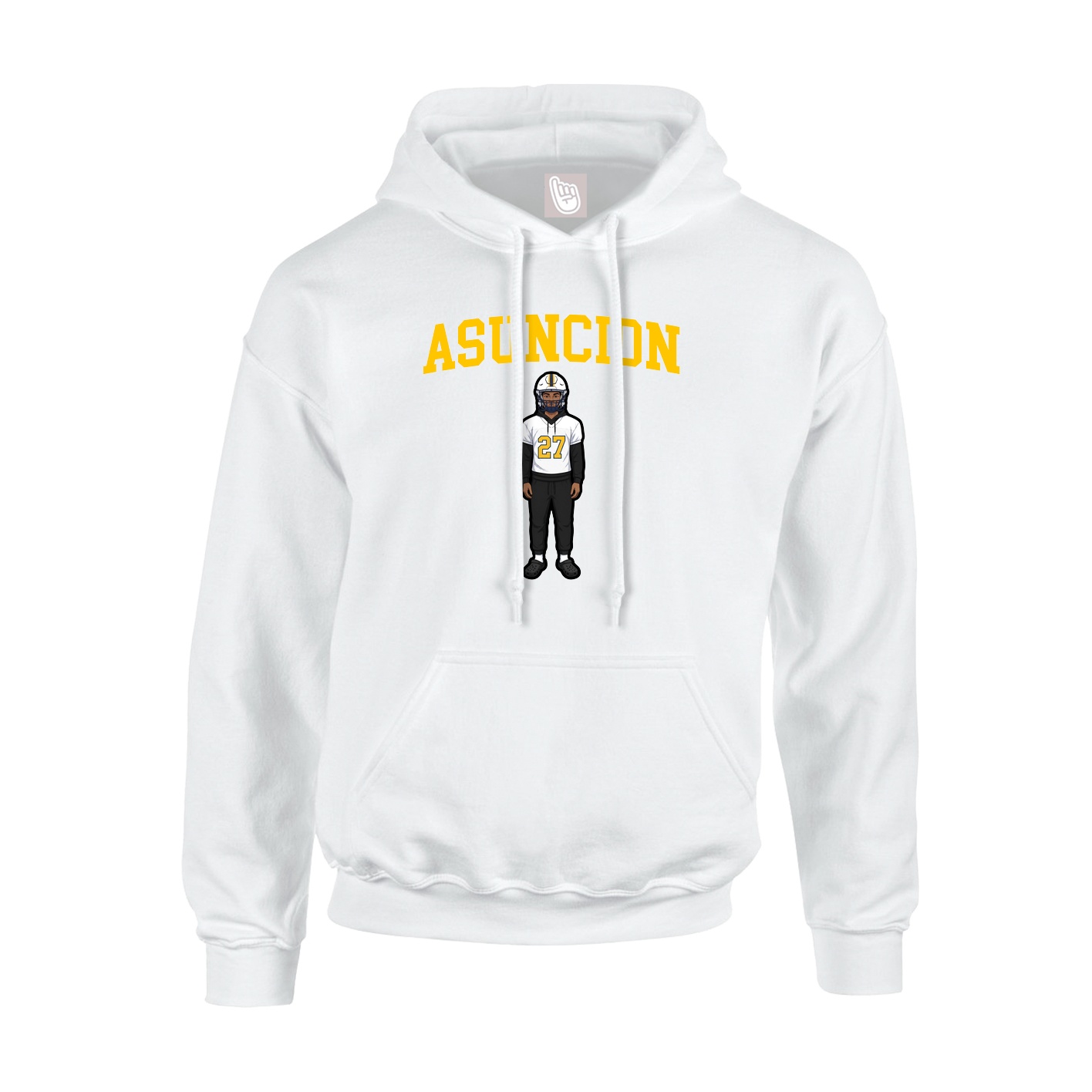 Youth Hoodie — Shirsey in White