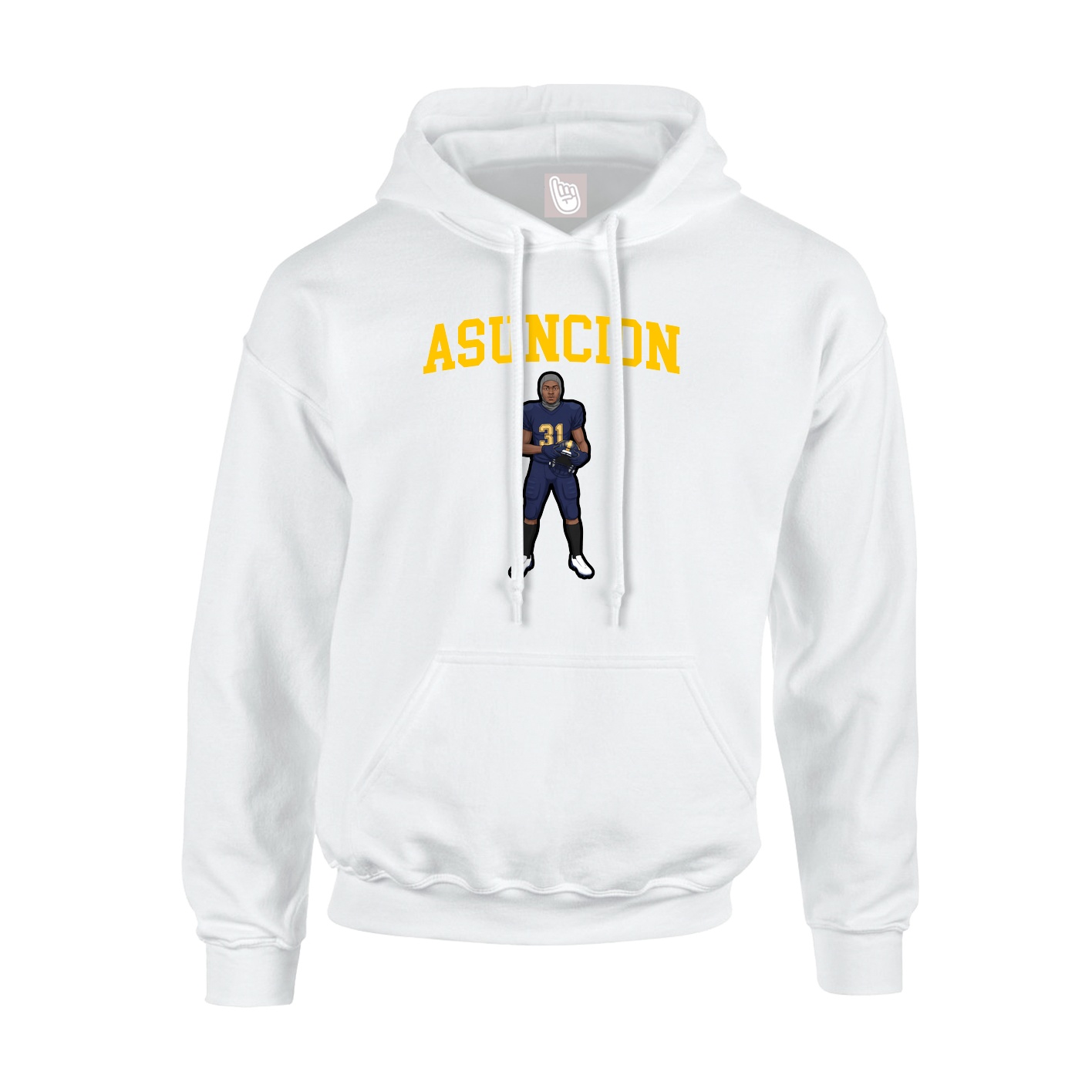 Youth Hoodie — Shirsey in White