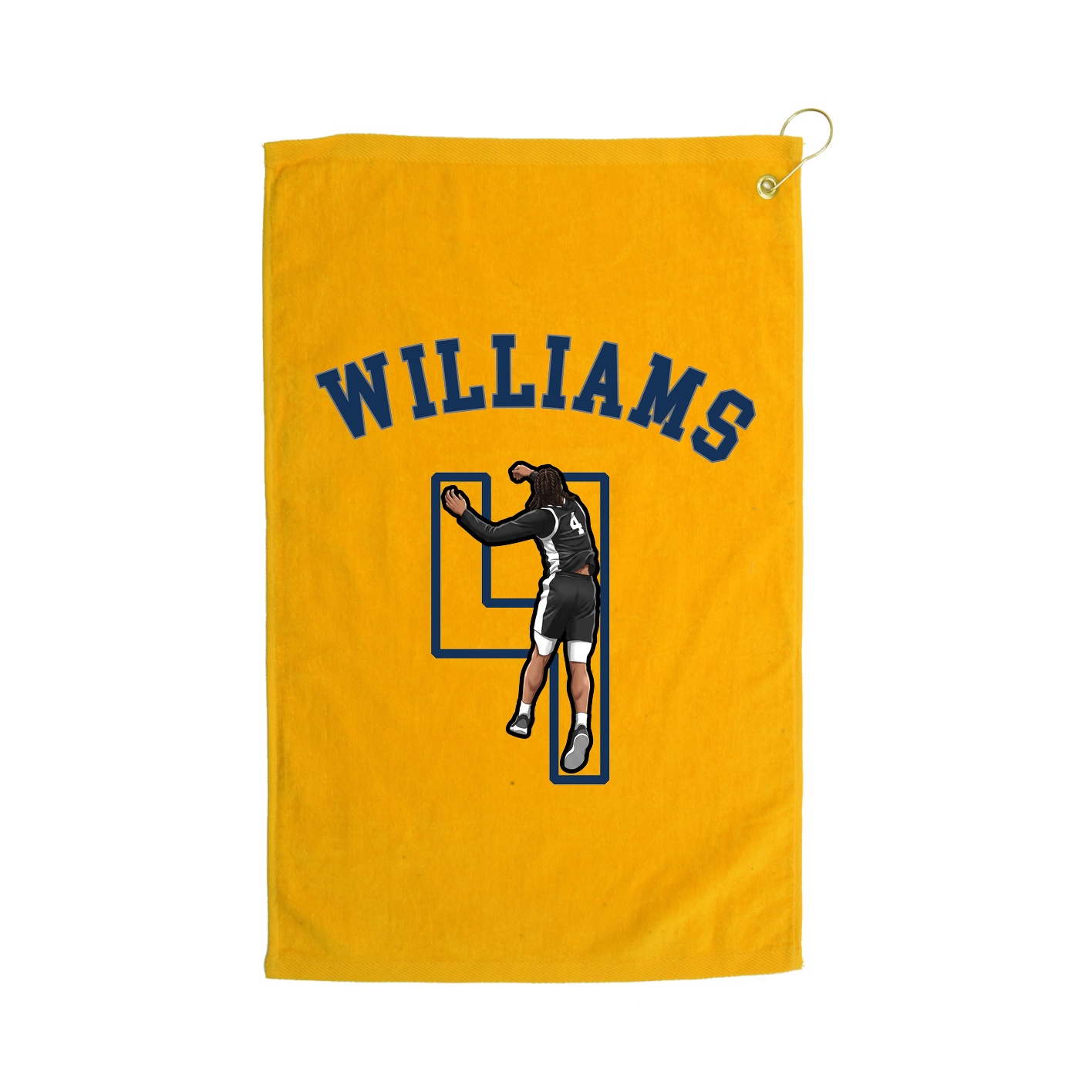 Golf Towel — Shirsey Arch in Gold