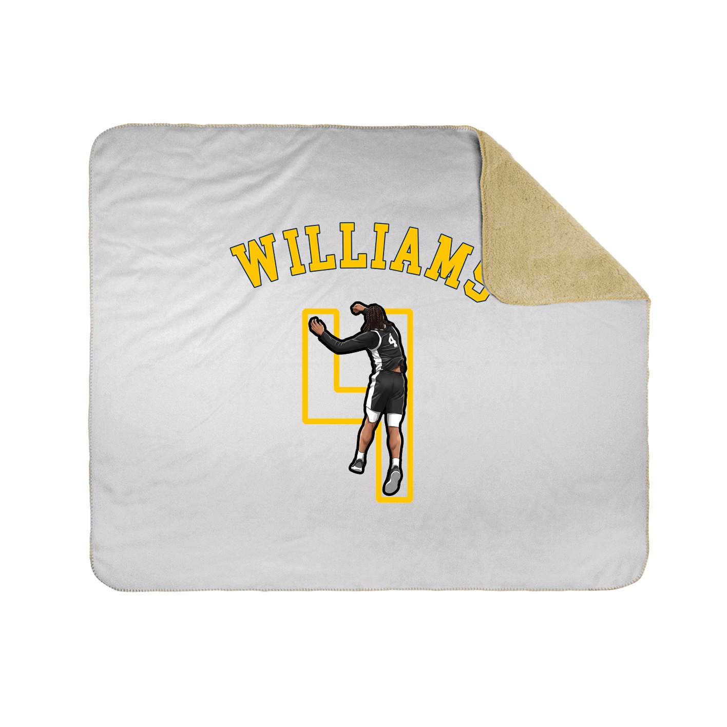 Throw Blanket — Shirsey Arch in White