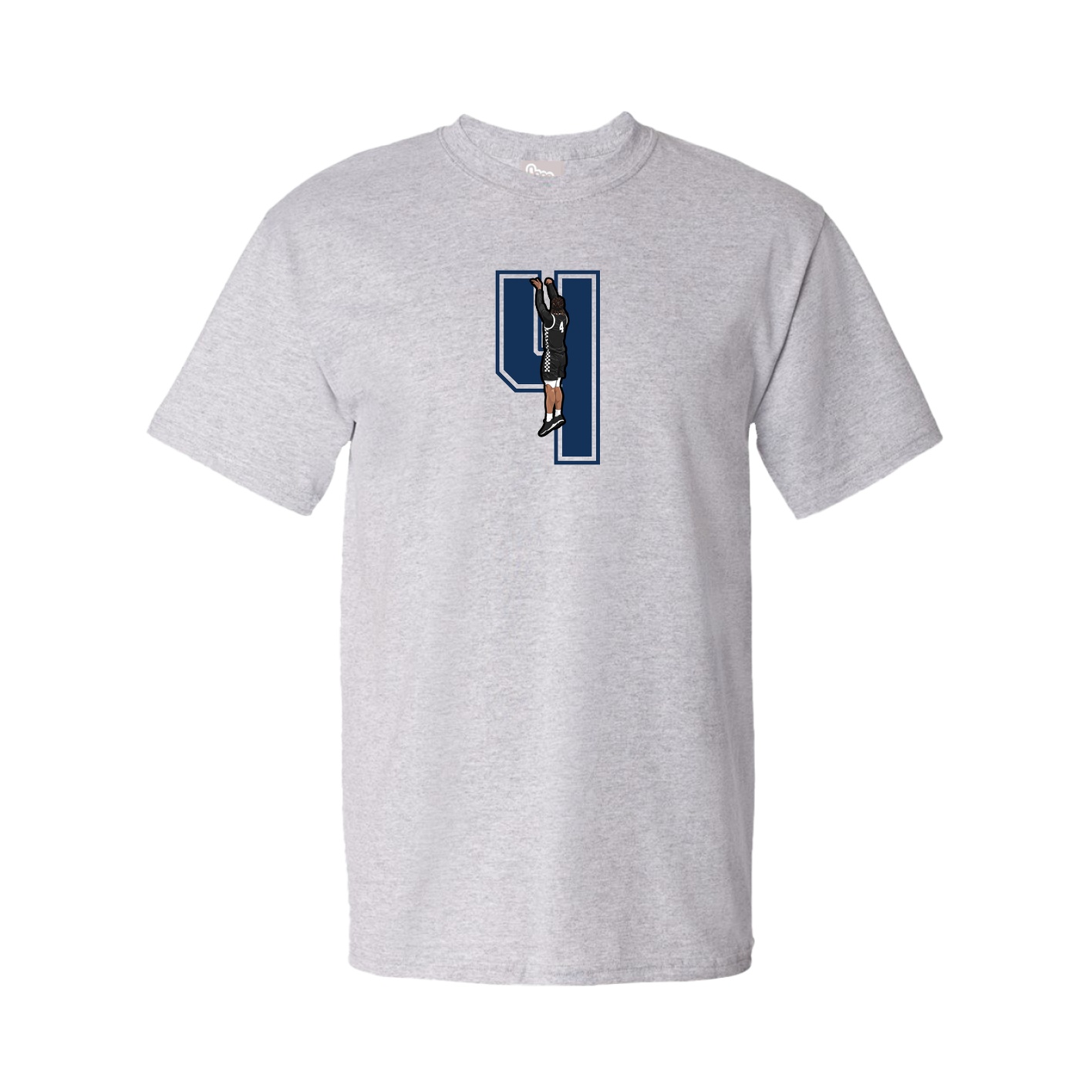 Youth Tee — Number in Grey