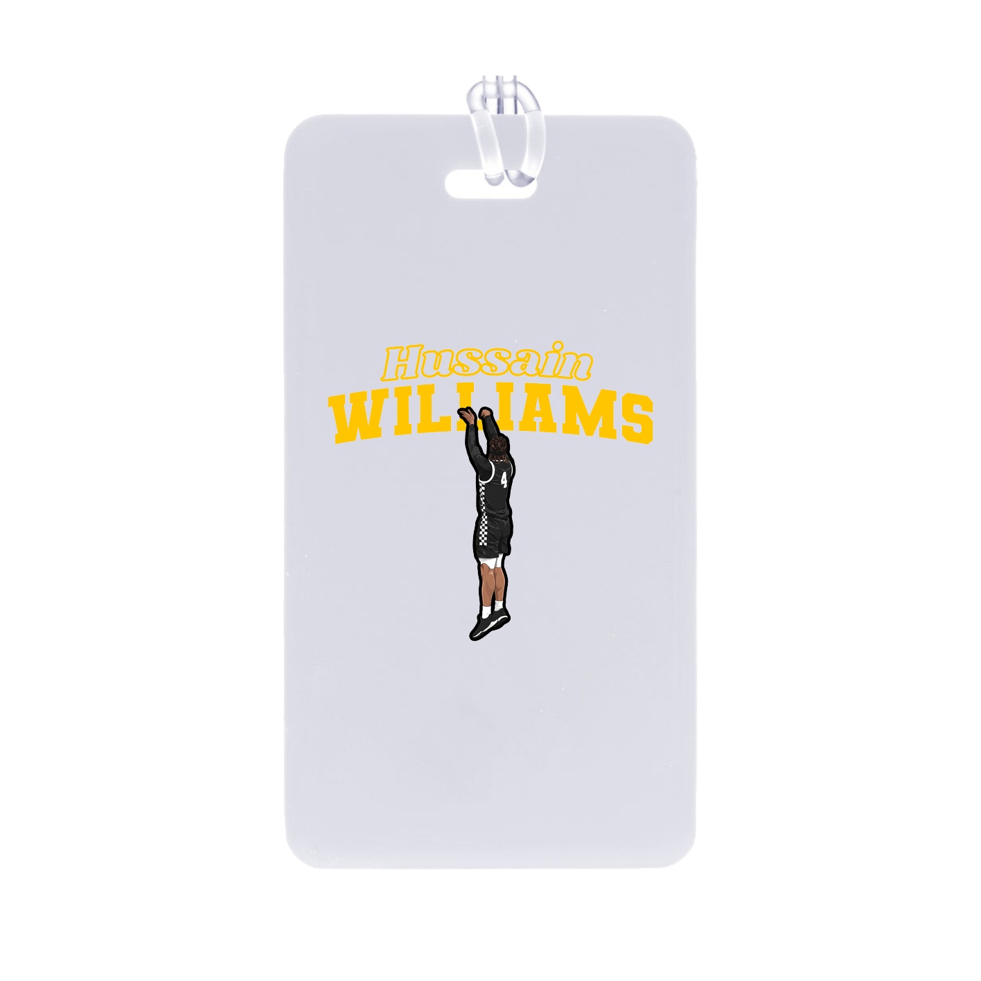 Bag Tag — Name Arch in Classic