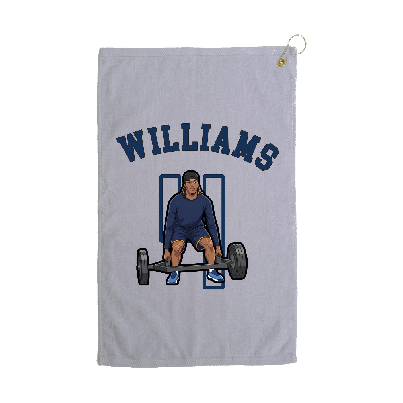 Golf Towel — Shirsey Arch in Grey