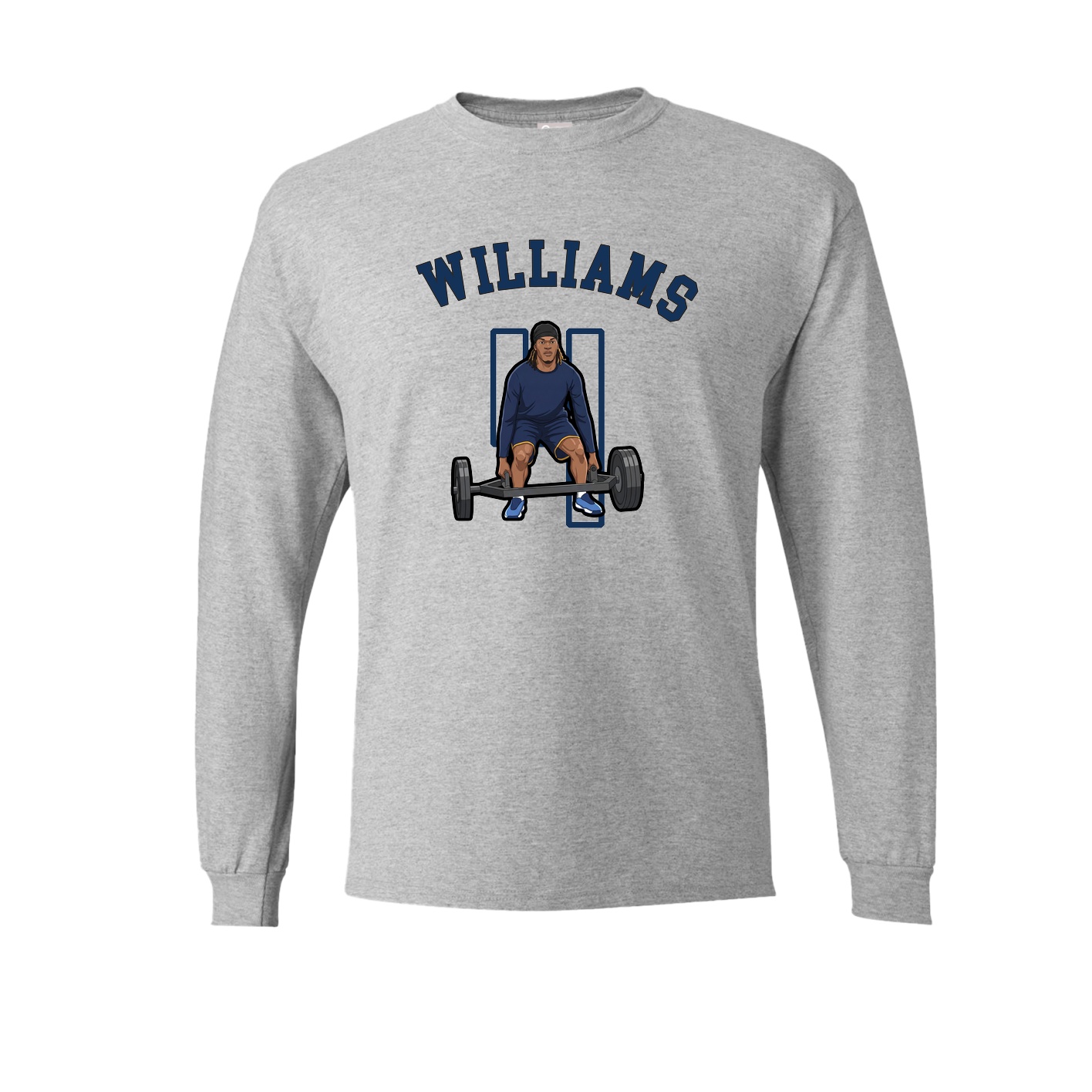 Long Sleeve Tee — Shirsey Arch in Grey