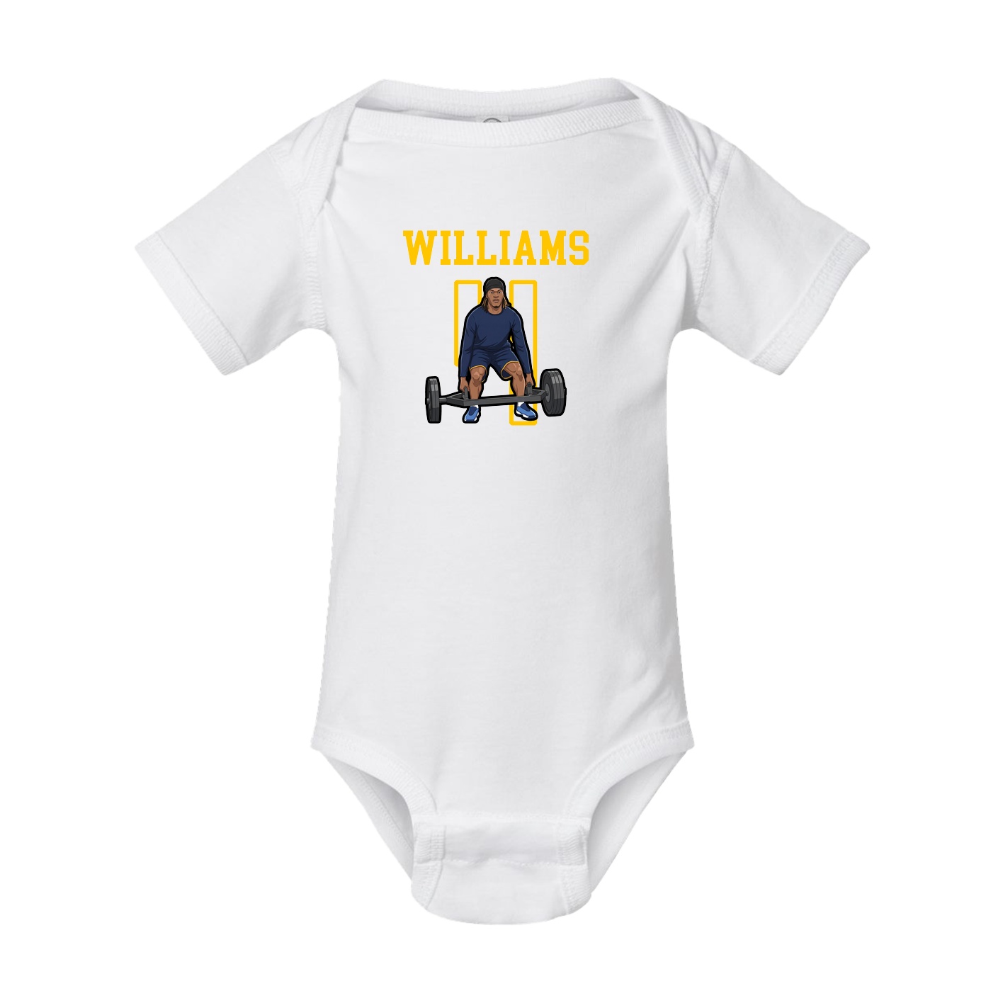 Baby Onesie — Shirsey in White