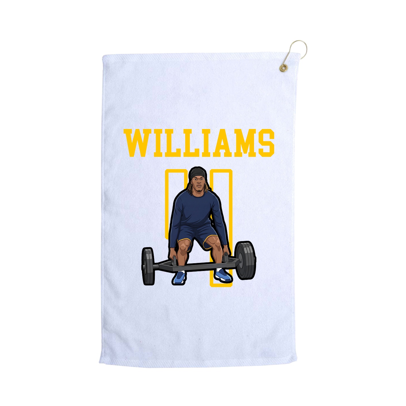 Golf Towel — Shirsey in White