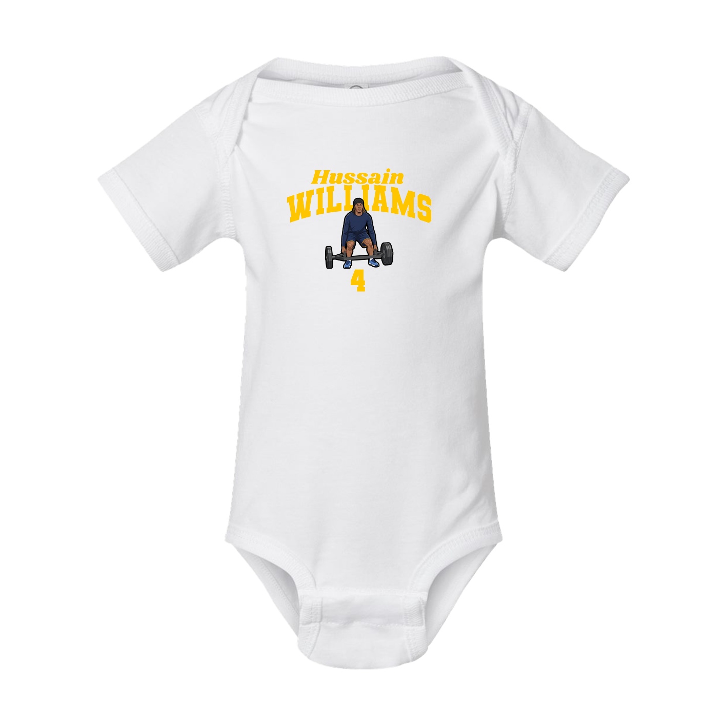 Baby Onesie — Signature Arch in White