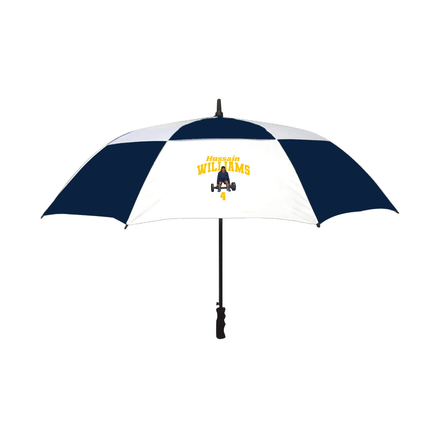 Golf Umbrella — Signature Arch in Navy