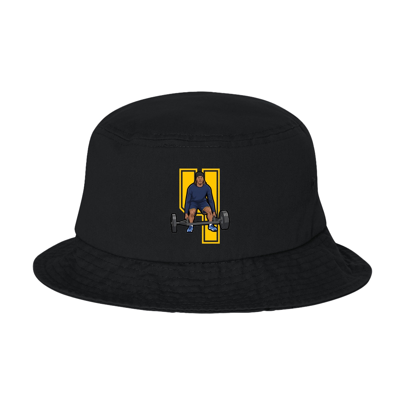 Bucket Cap — Number in Black
