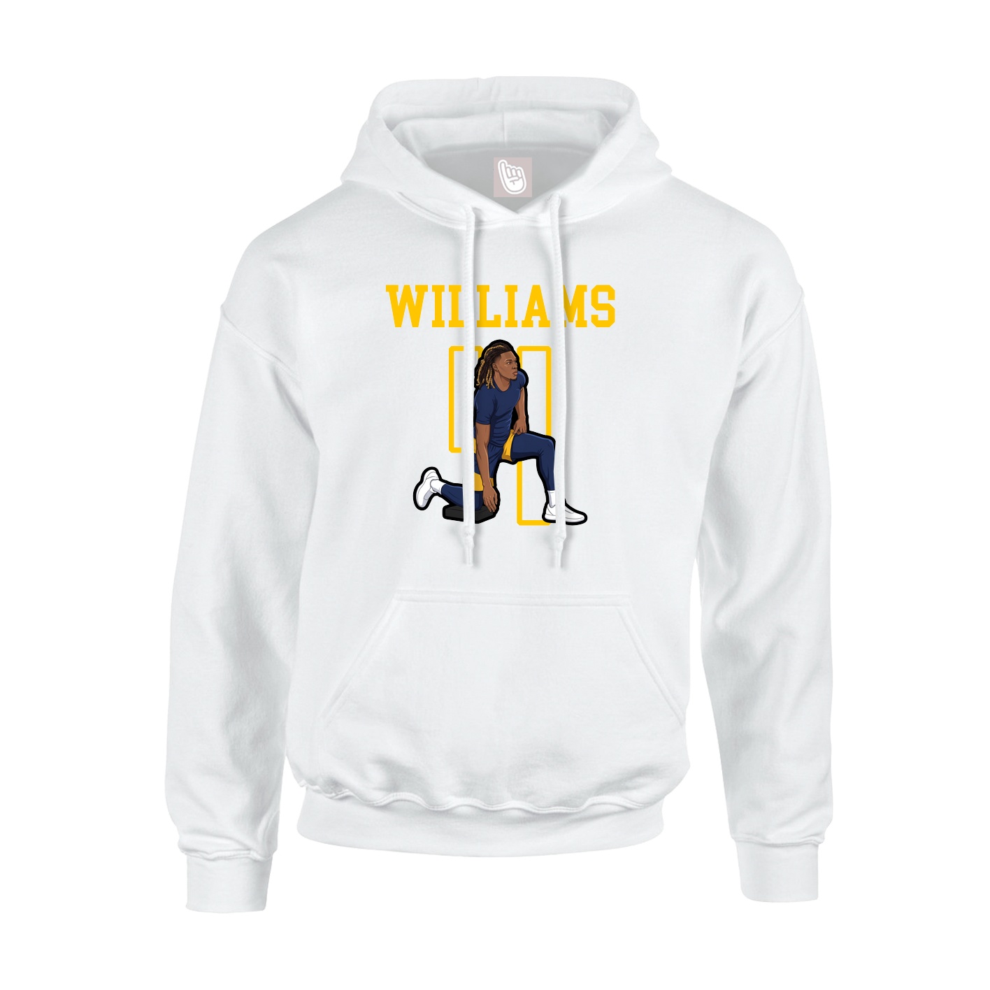 Hoodie — Shirsey in White