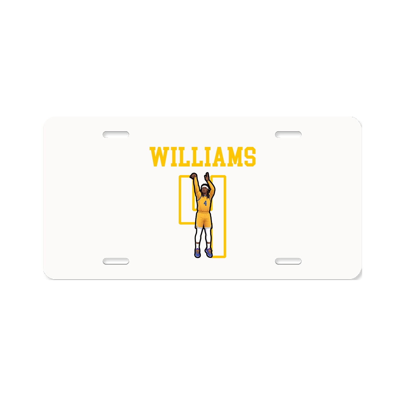 License Plate — Shirsey in Classic