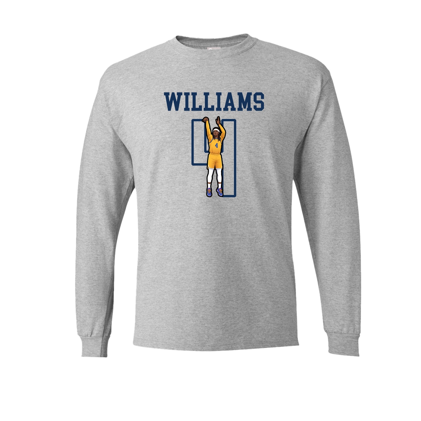 Long Sleeve Tee — Shirsey in Grey