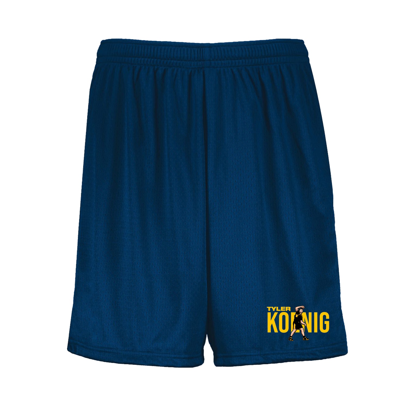 Shorts — Player Name in Navy