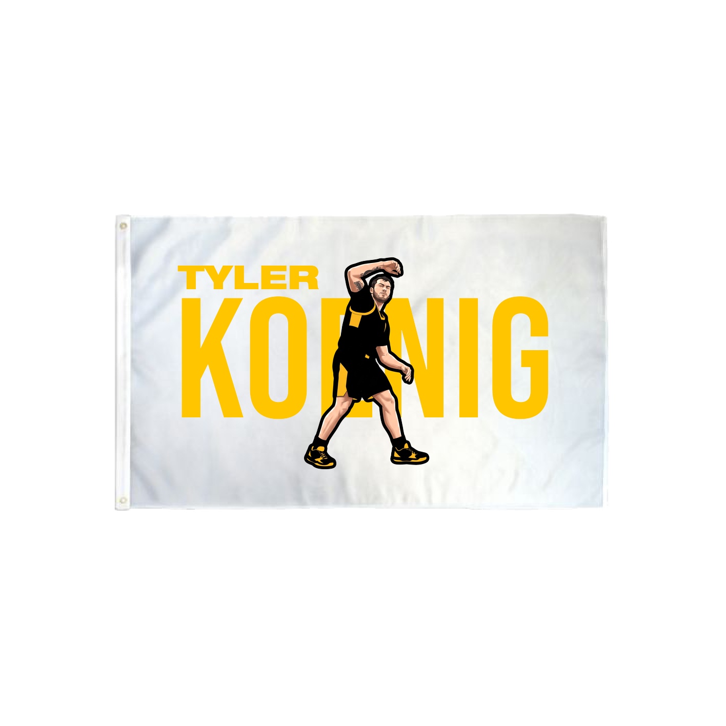 3x5 Flag — Player Name in Classic